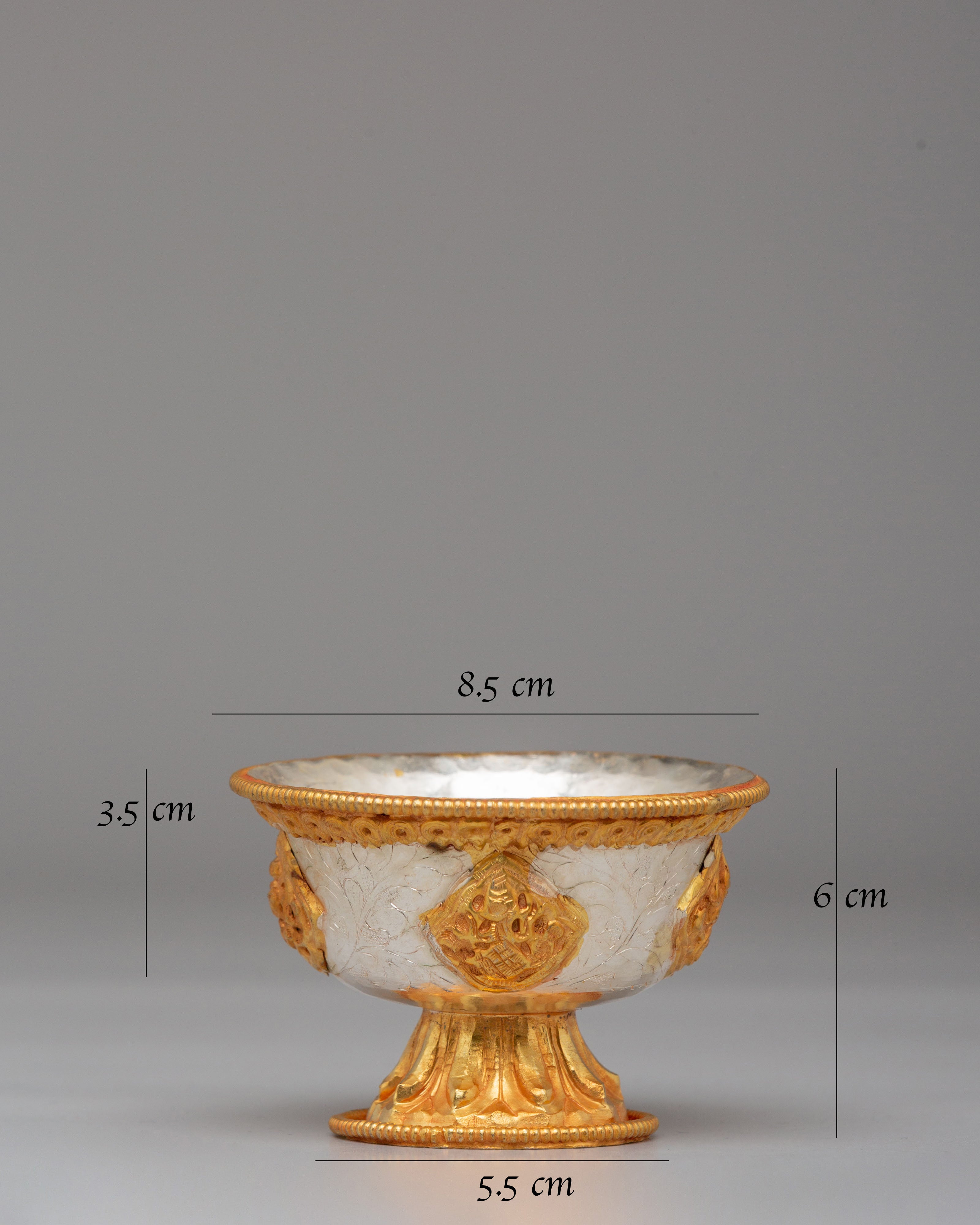 Seven Bowl Water Offering Set | Tibetan Buddhist Copper Altar Bowls