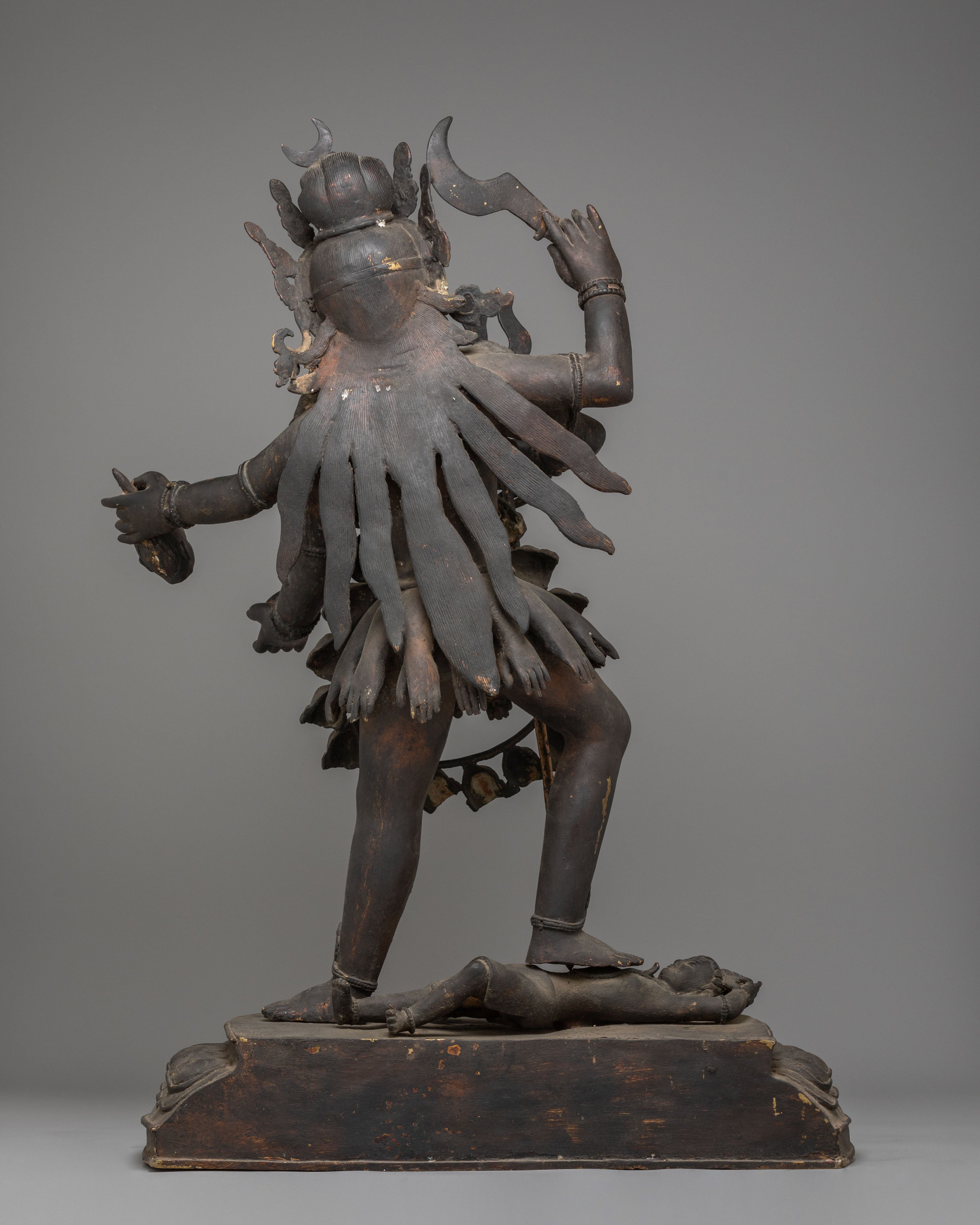 Wrathful Goddess Kali Statue | Hindu Deity for Protection