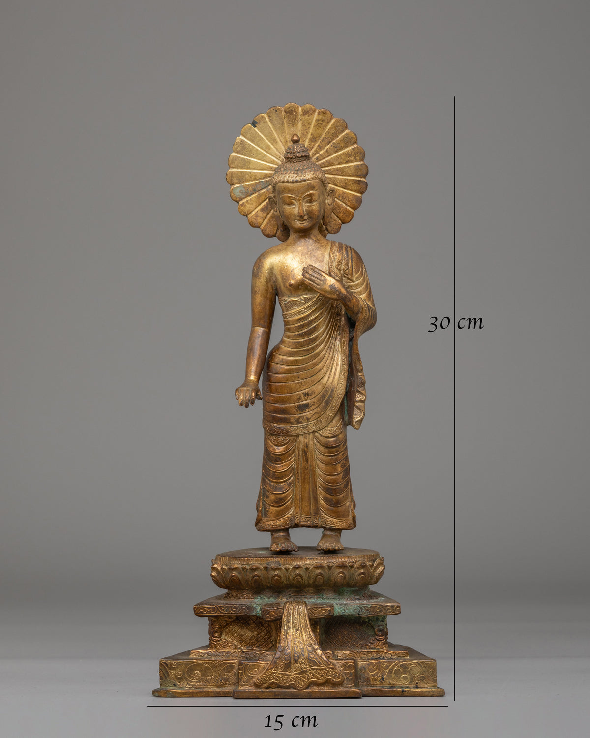 Tibetan Buddhist Dipankara Buddha Statue | Himalayan Buddhist Art