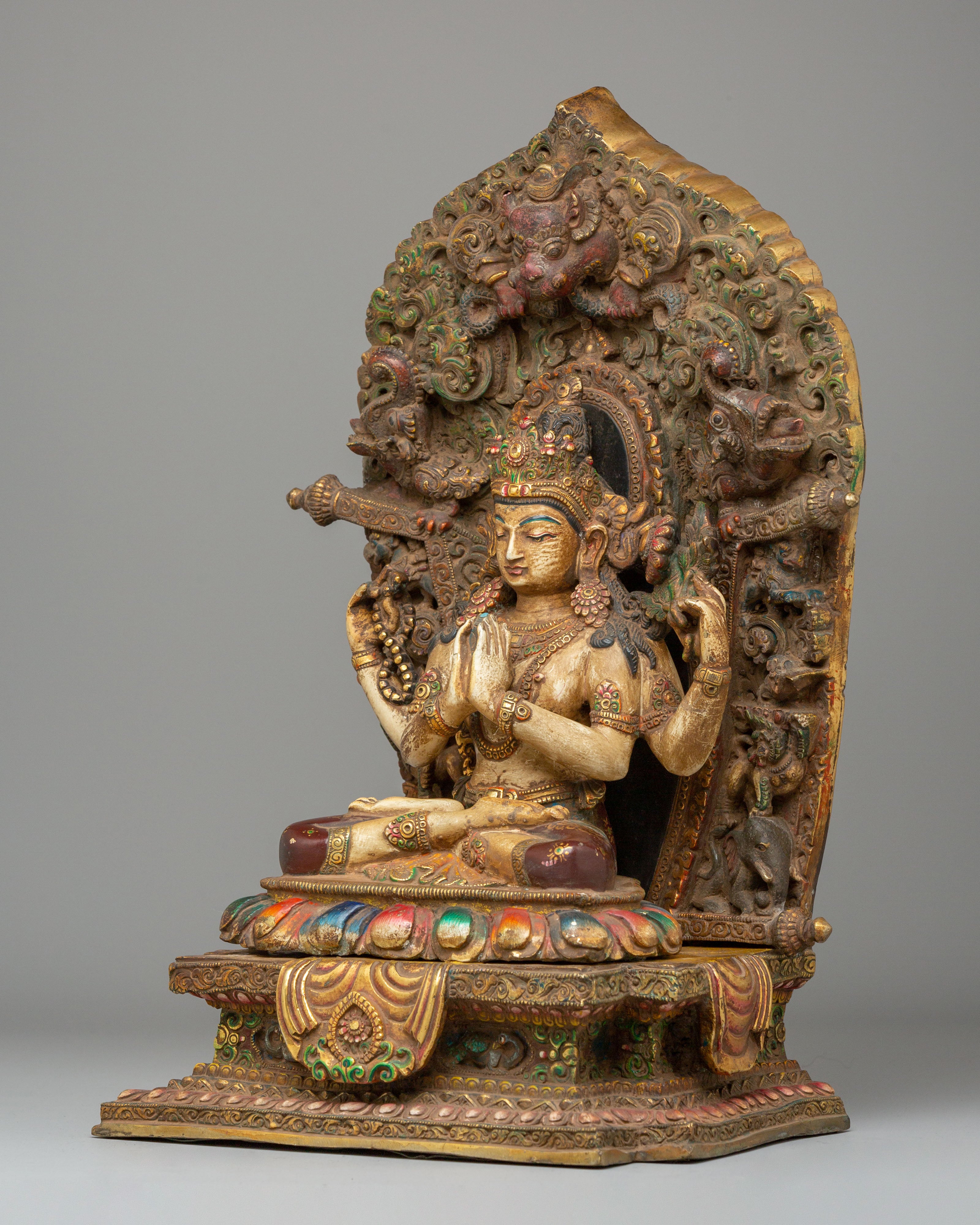 Sacred Chenrezig Sculpture | Statue for Meditation & Rituals