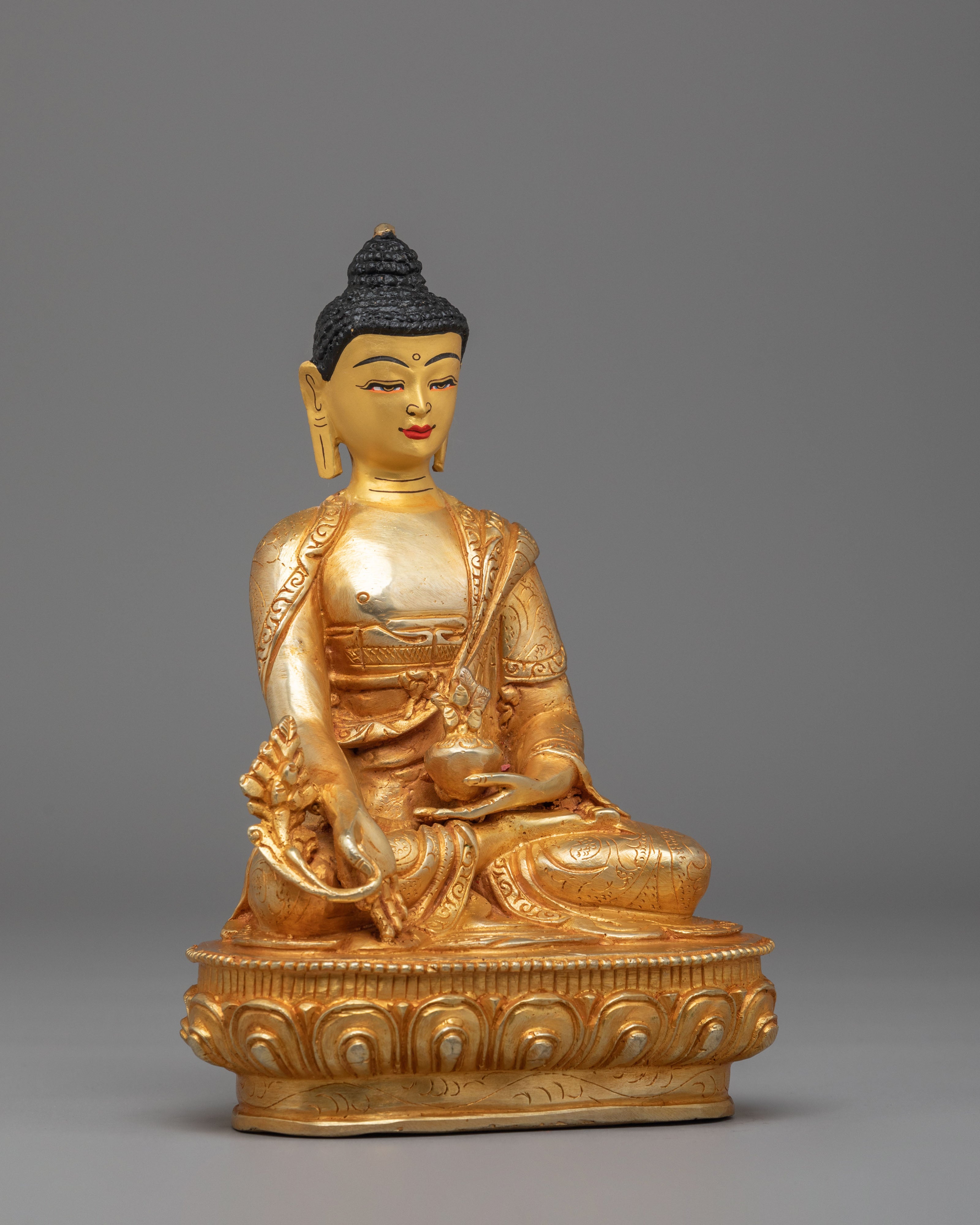 Bhaisajyaguru Medicine Buddha Statue | Symbol of Healing, Wisdom, and Compassion