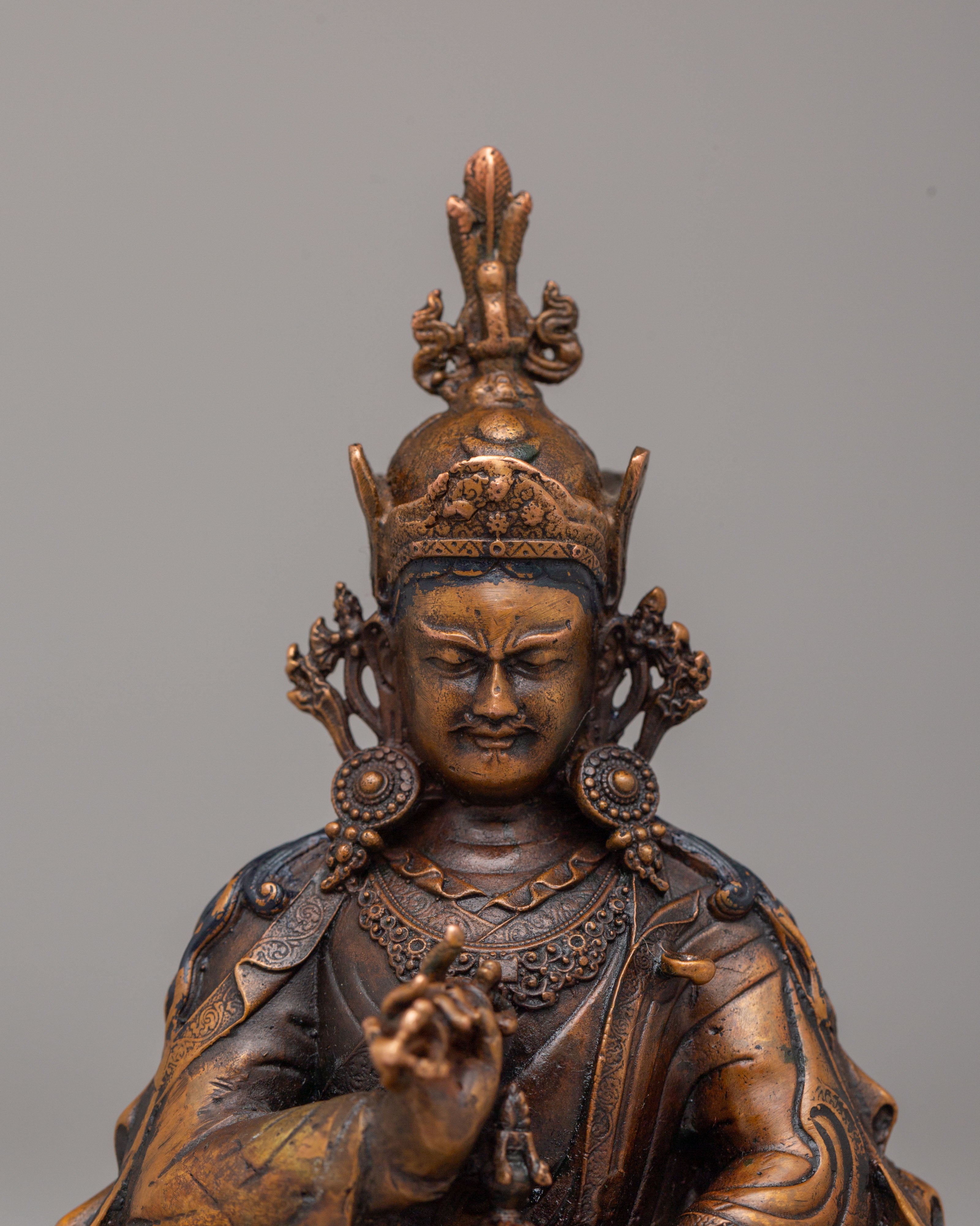 Sacred Guru Tsokye Dorje Statue | Handcrafted Tibetan Buddhist Art