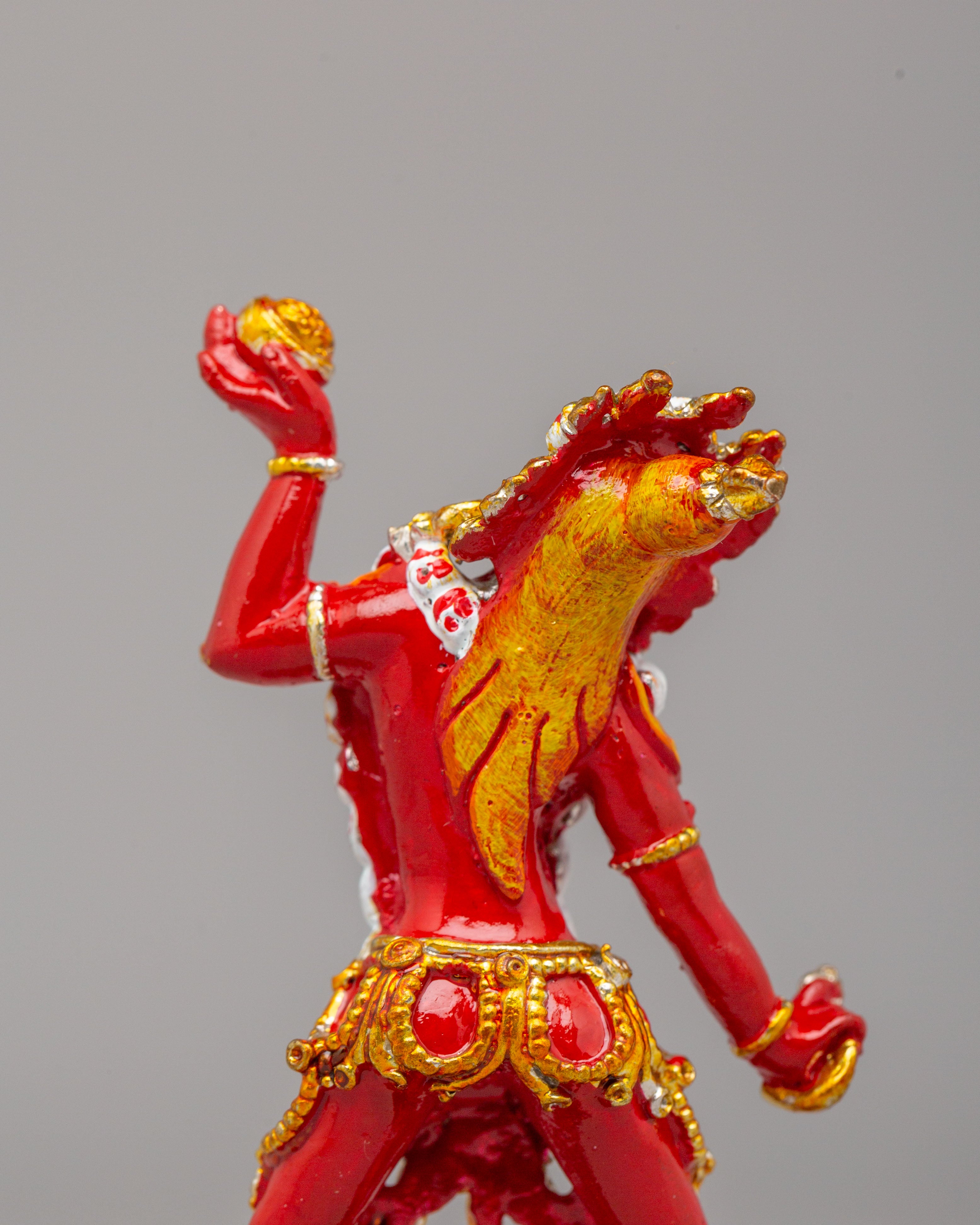 Vajrayogini Buddhist Protector Goddess Statue | Tibetan Tantric Deity Sculpture