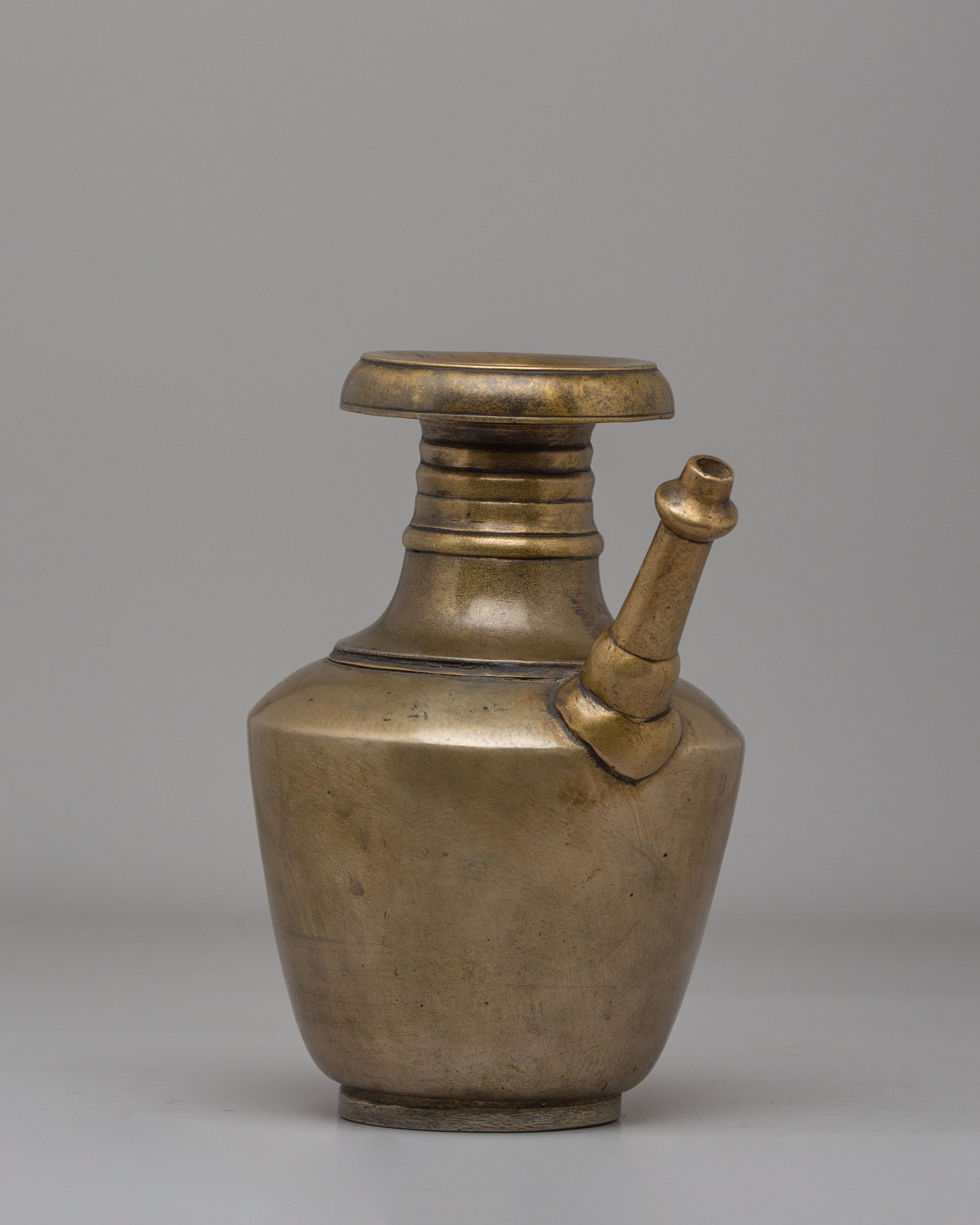 Himalayan Altar Karuwa | Traditional Ritual Water Vessel