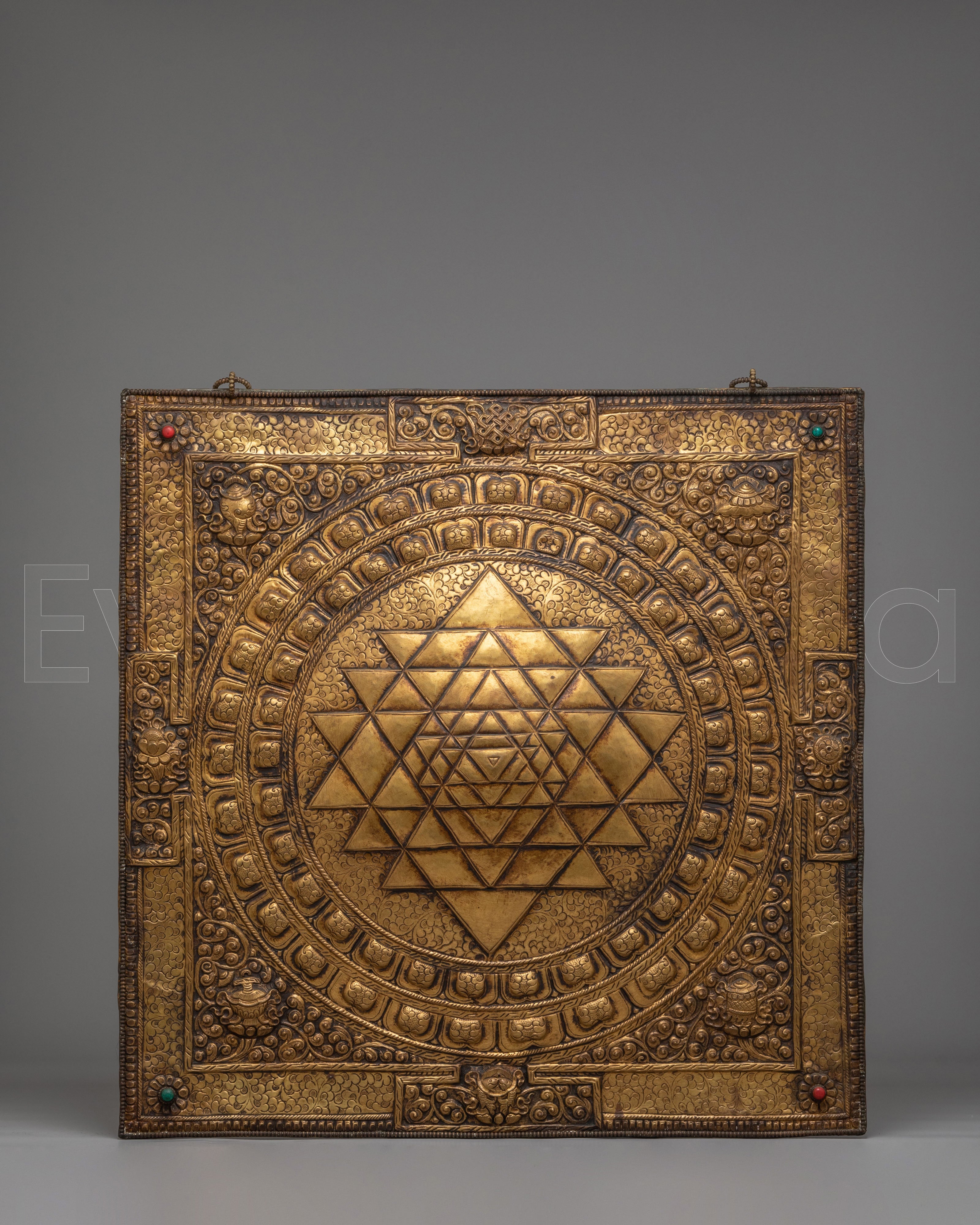 Handcrafted Sri Yantra Wall Hanging