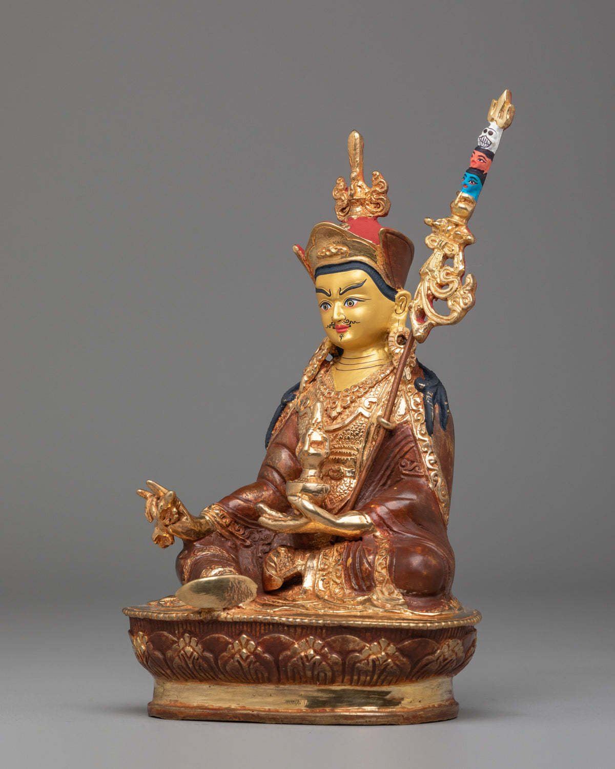 Padmasambhava Guru Rinpoche Sculpture | Himalayan Buddhist Art