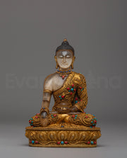 Handmade Shakyamuni Buddha Sacred Altar Statue