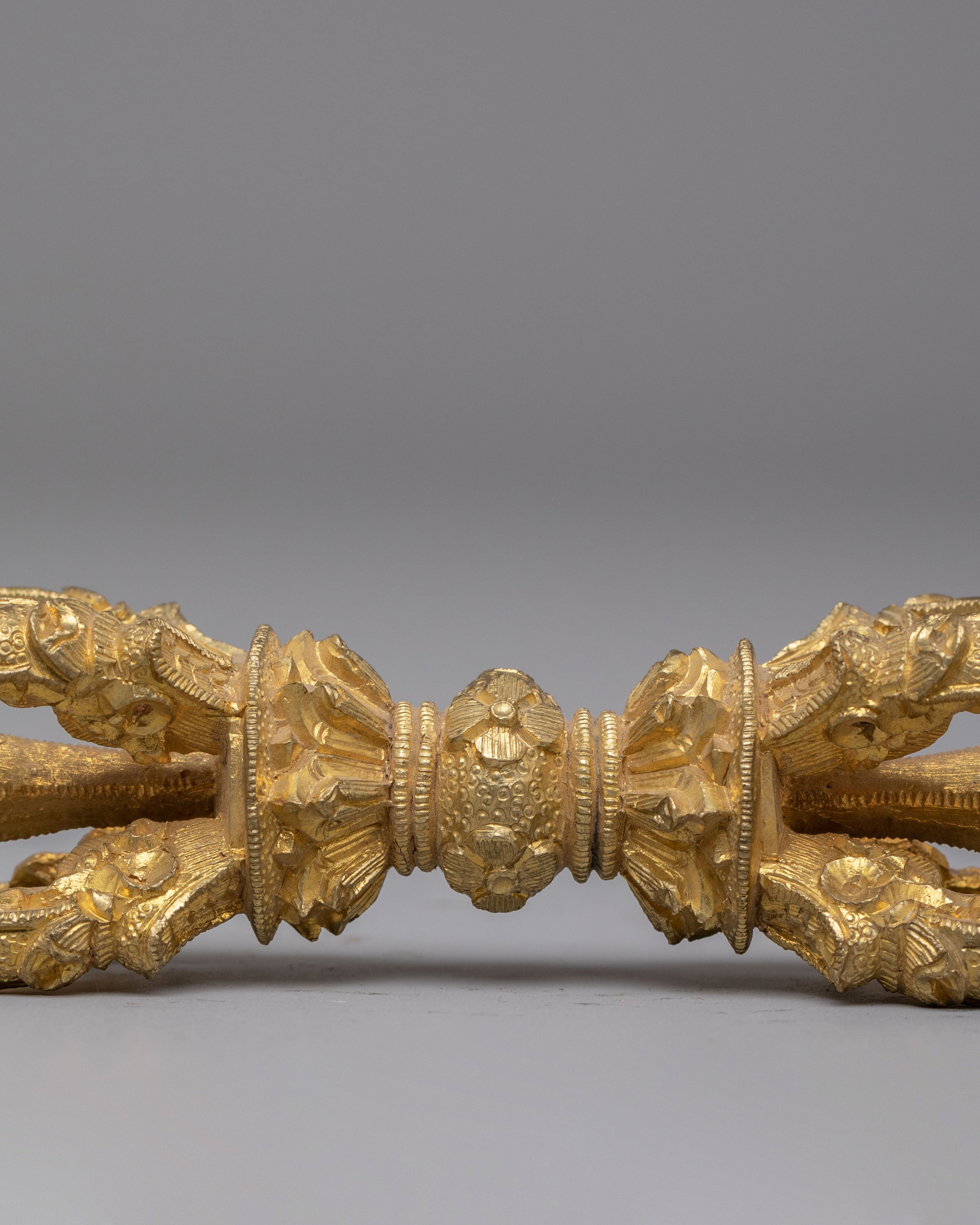 Buddhist Altar Vajra & Bell Set | Handcrafted Ritual Tools for Meditation