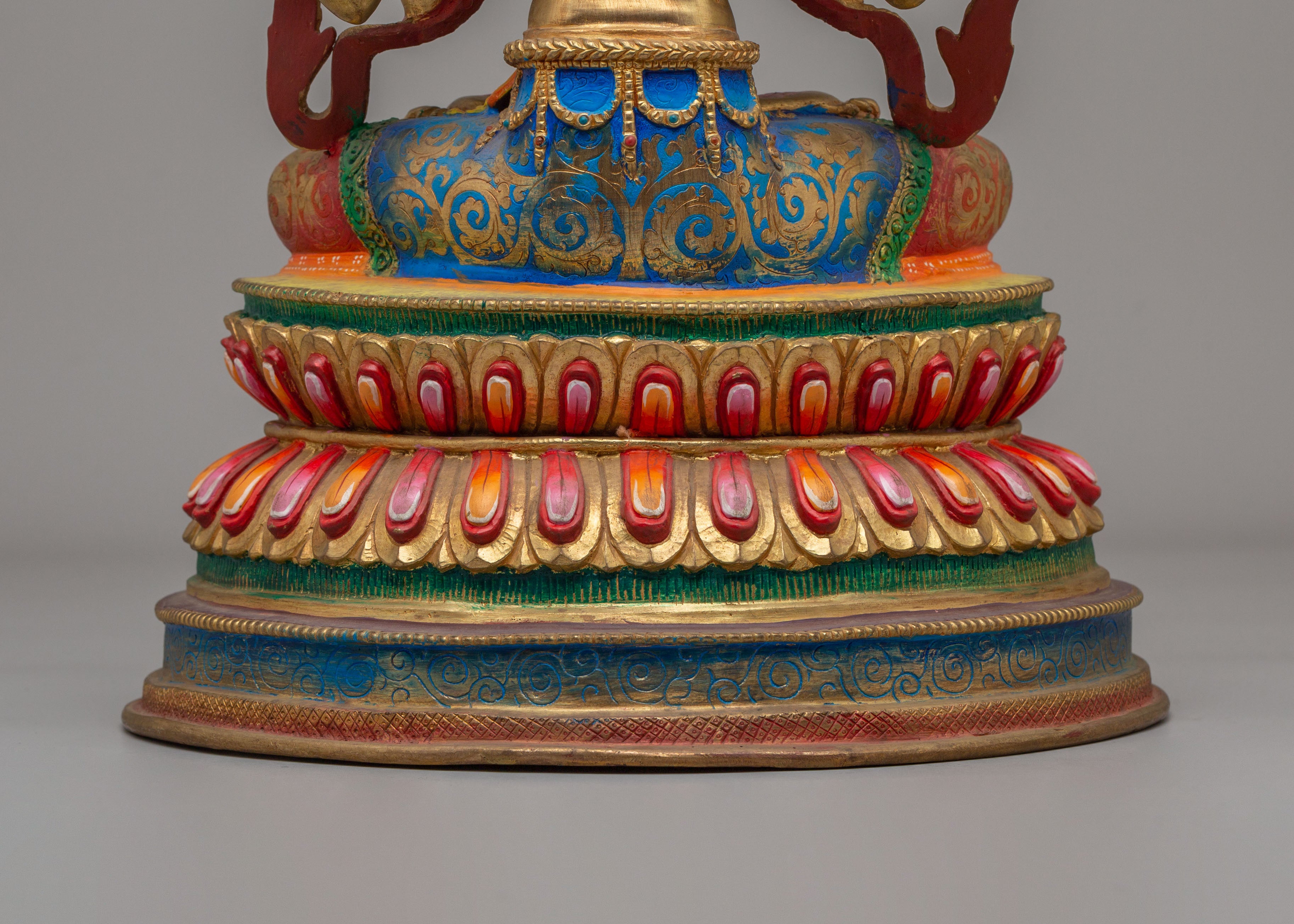 Traditional Buddhist Chenrezig Statue | Bodhisattva of Universal Compassion