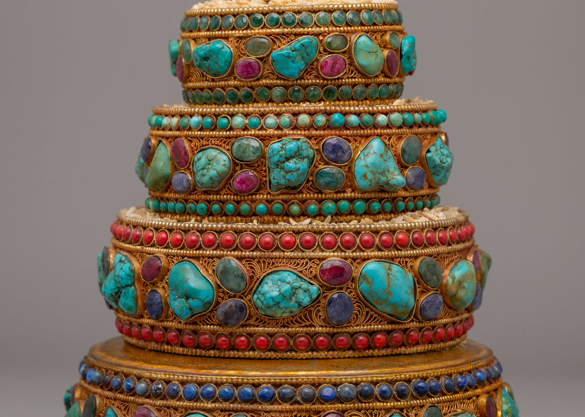 Sacred Decorative Mandala | Handcrafted Copper Art Piece