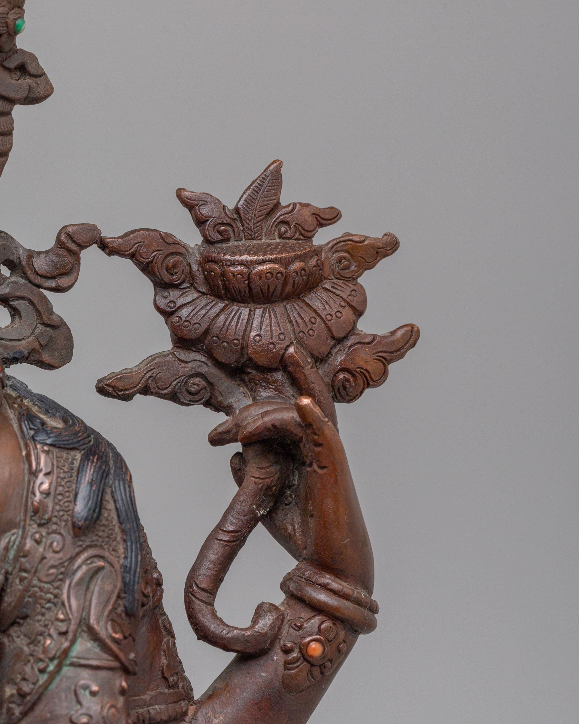 Tibetan Avalokiteshvara Chenrezig Statue | Spiritual Home Decor