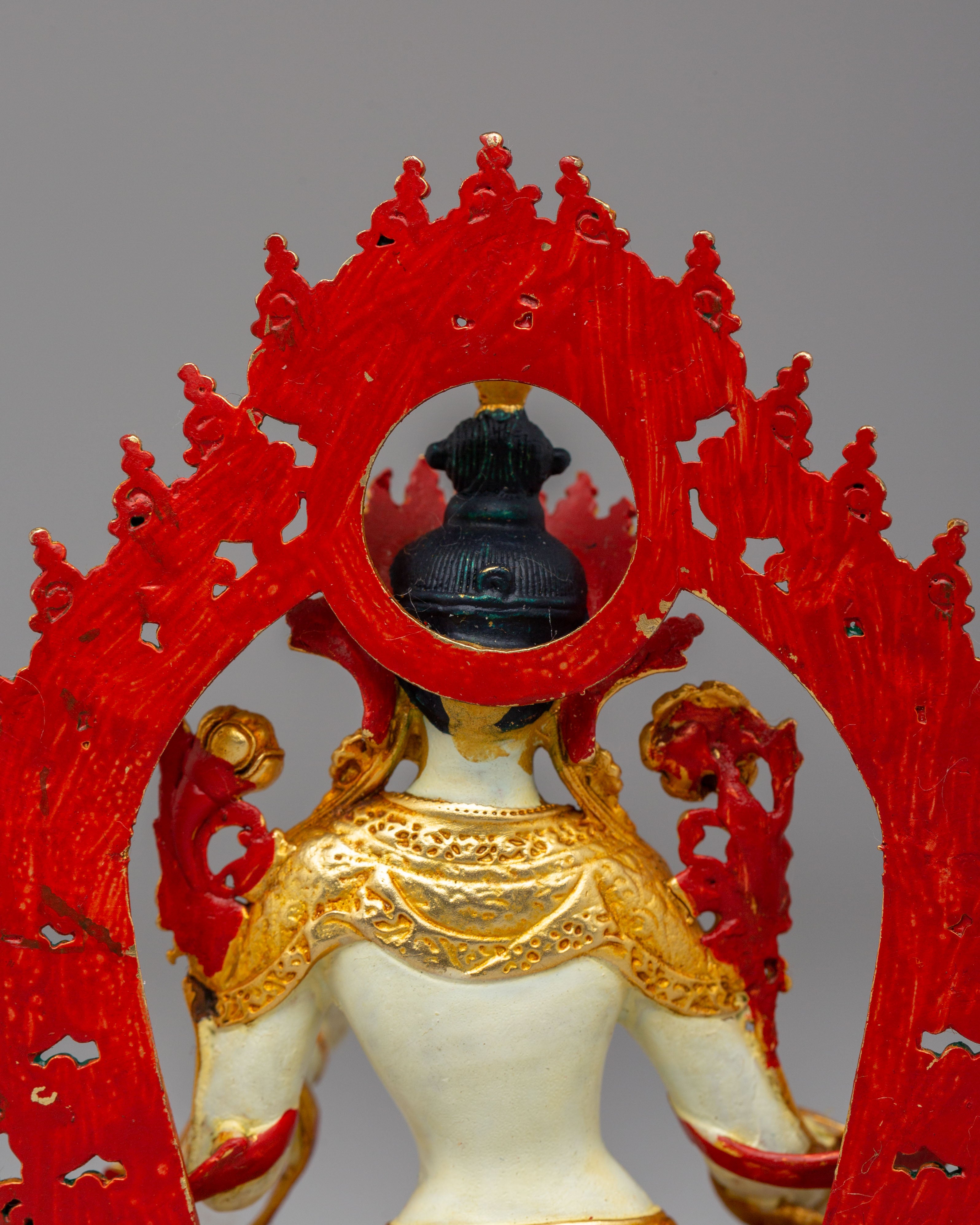 Traditional White Tara Deity Statue | Goddess of Compassion
