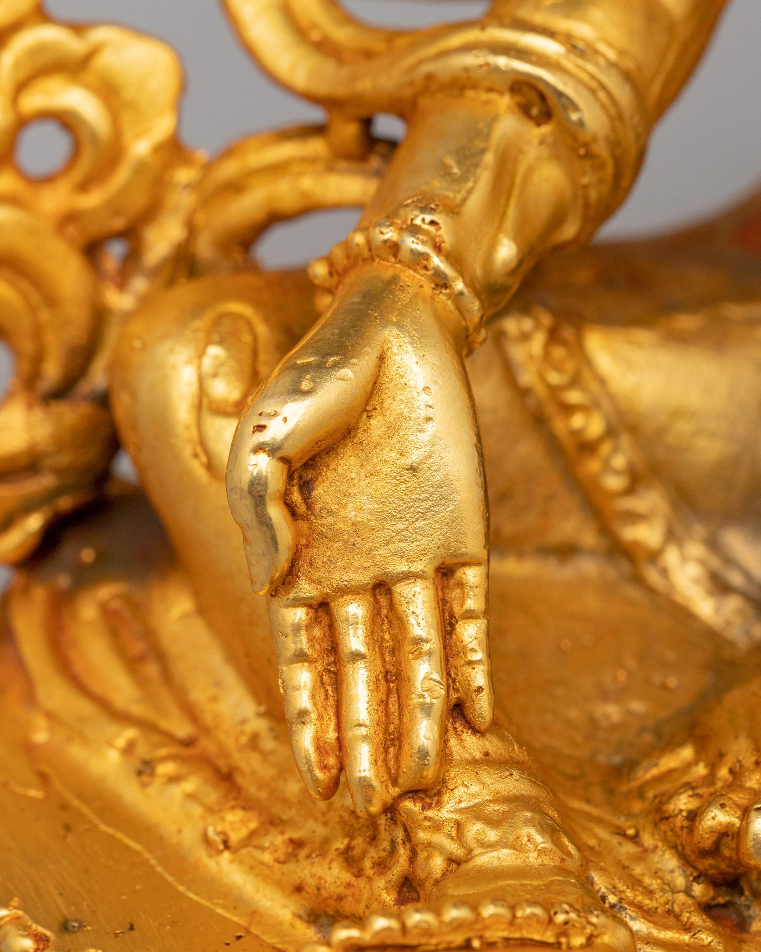 Wealth Deity Vasudhara Statue | Tibetan Goddess Figurine for Abundance