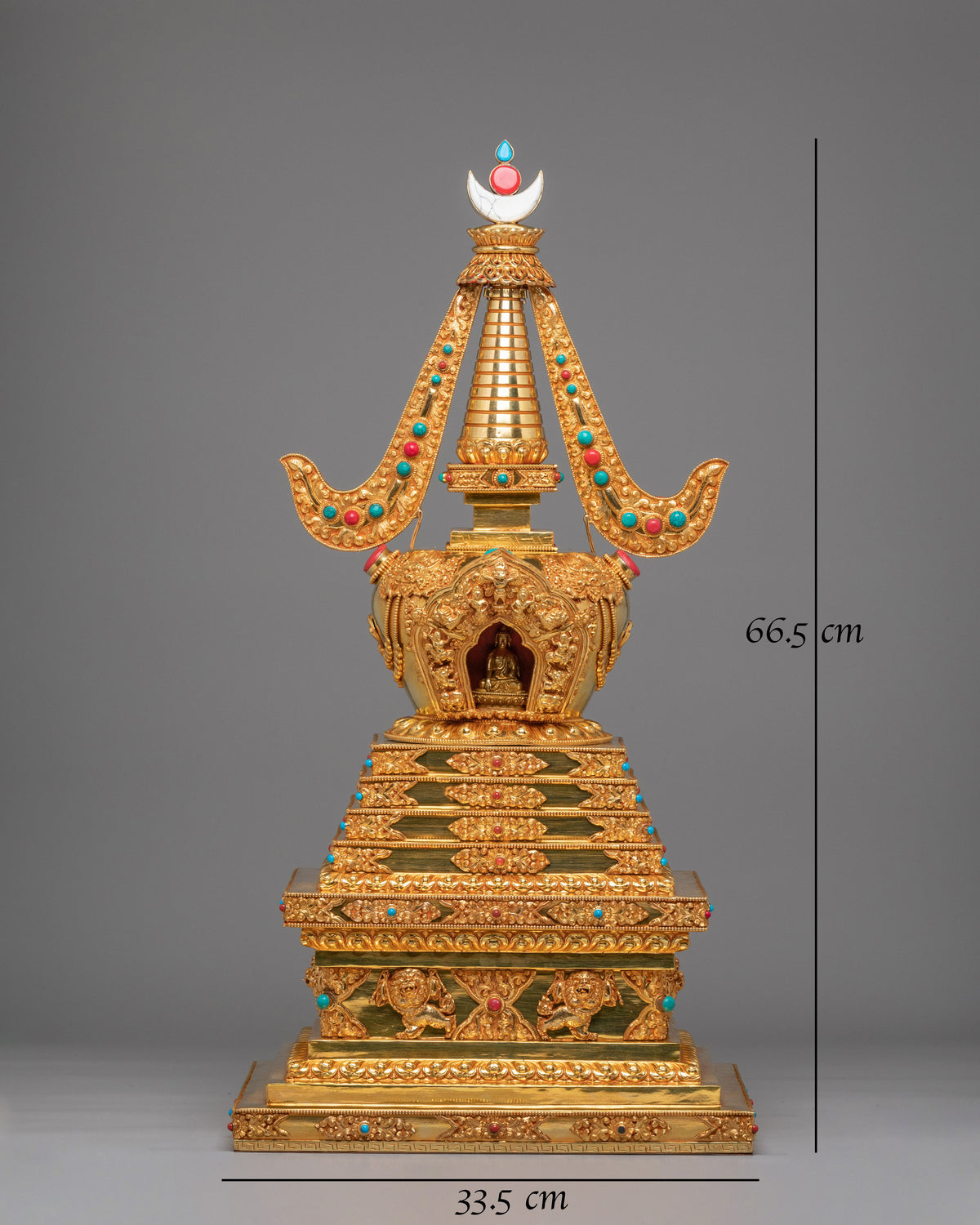 Himalayan Buddhist Enlightenment Chorten | Sacred Spiritual Symbol