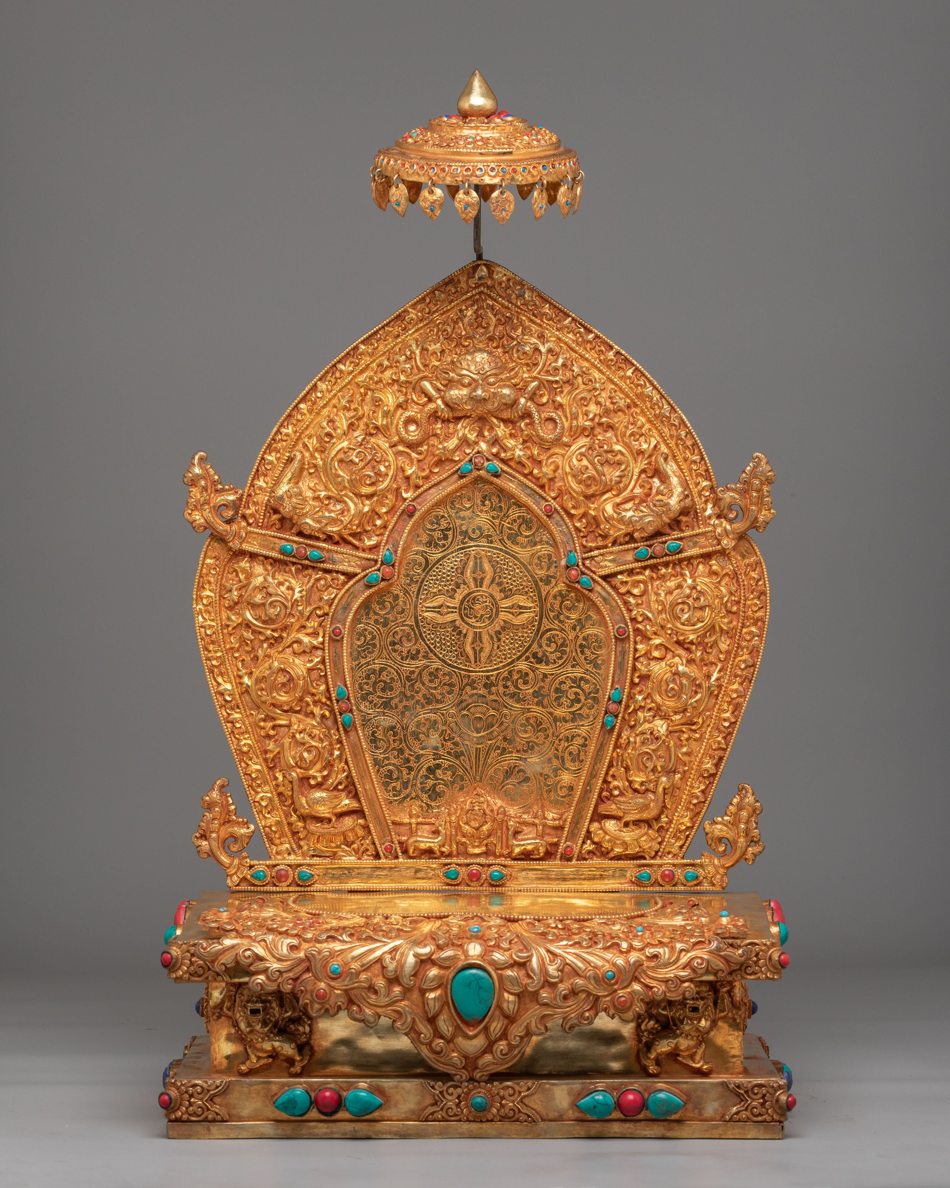 Dzambhala Throne Statue | Symbol of Wealth & Prosperity