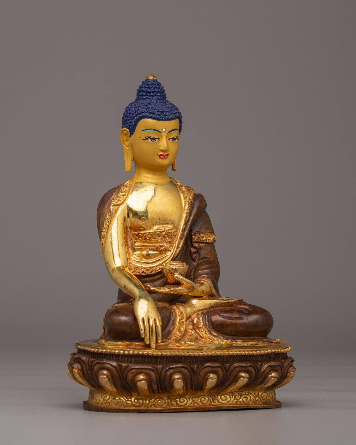 Shakyamuni Buddha Altar Statue | Tibetan Meditation Buddha
