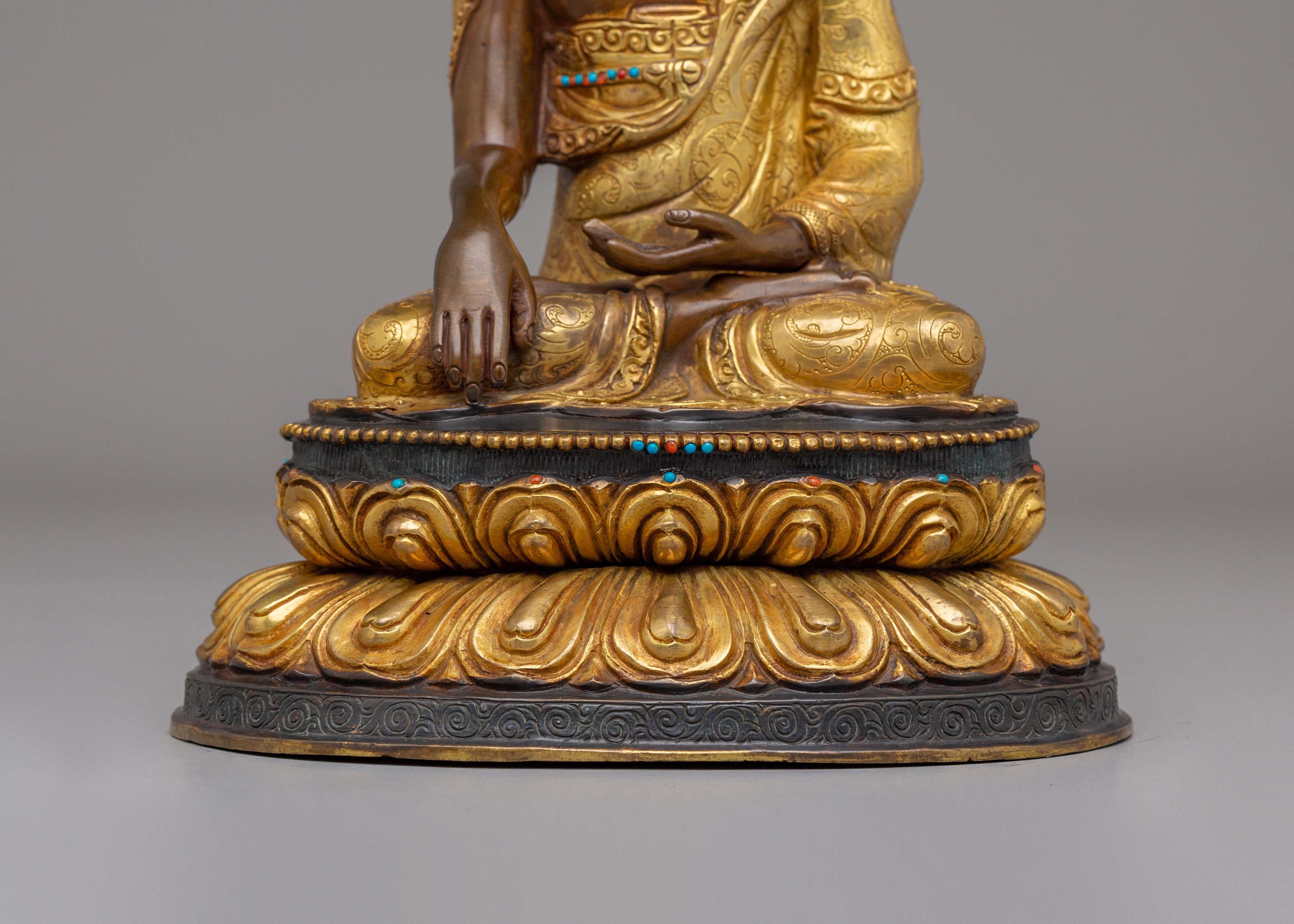 Shrine Shakyamuni Buddha Statue | Statue for Meditation & Peace