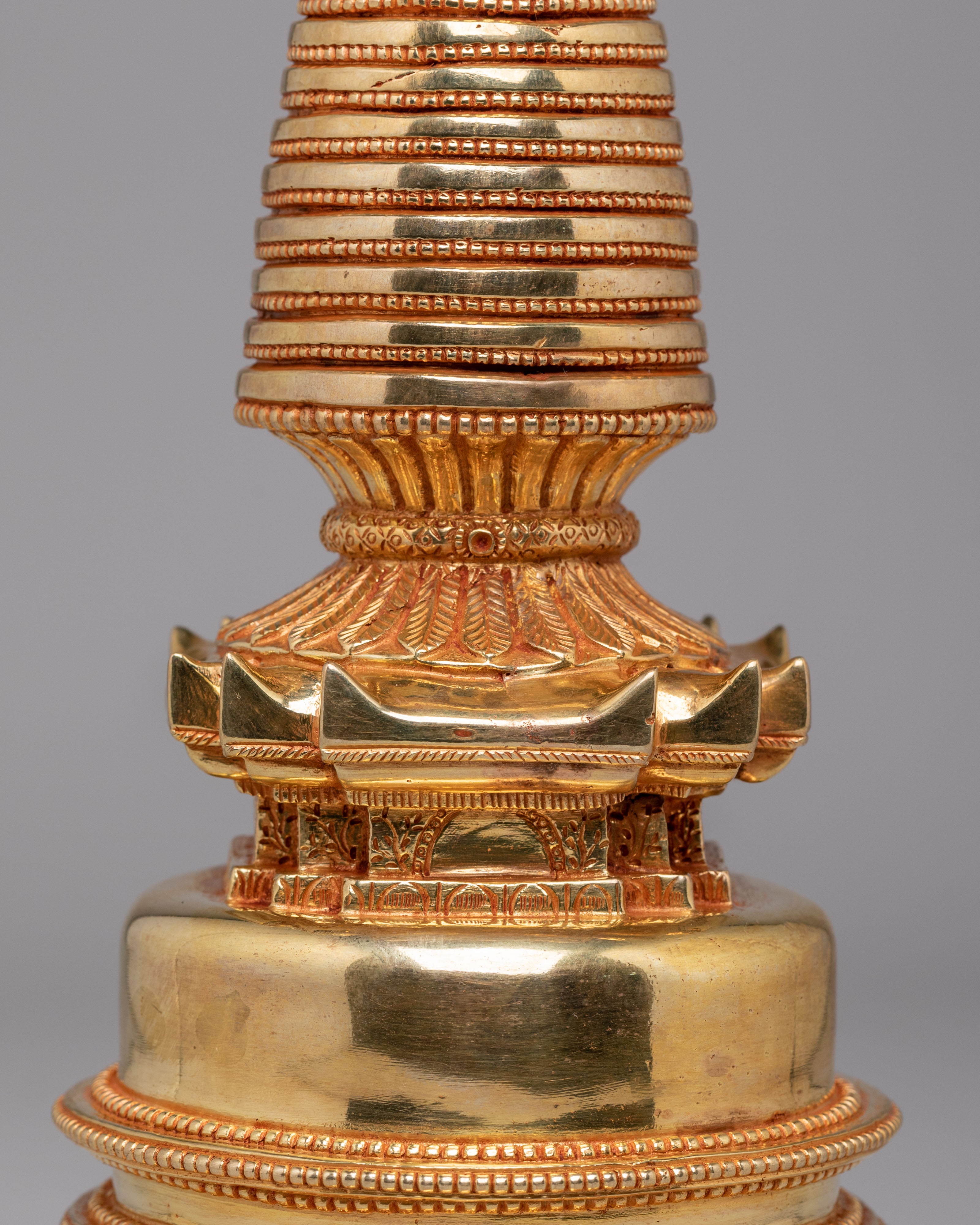 Sacred Kadampa Ritual Stupa | Tibetan Buddhist Shrine Decor