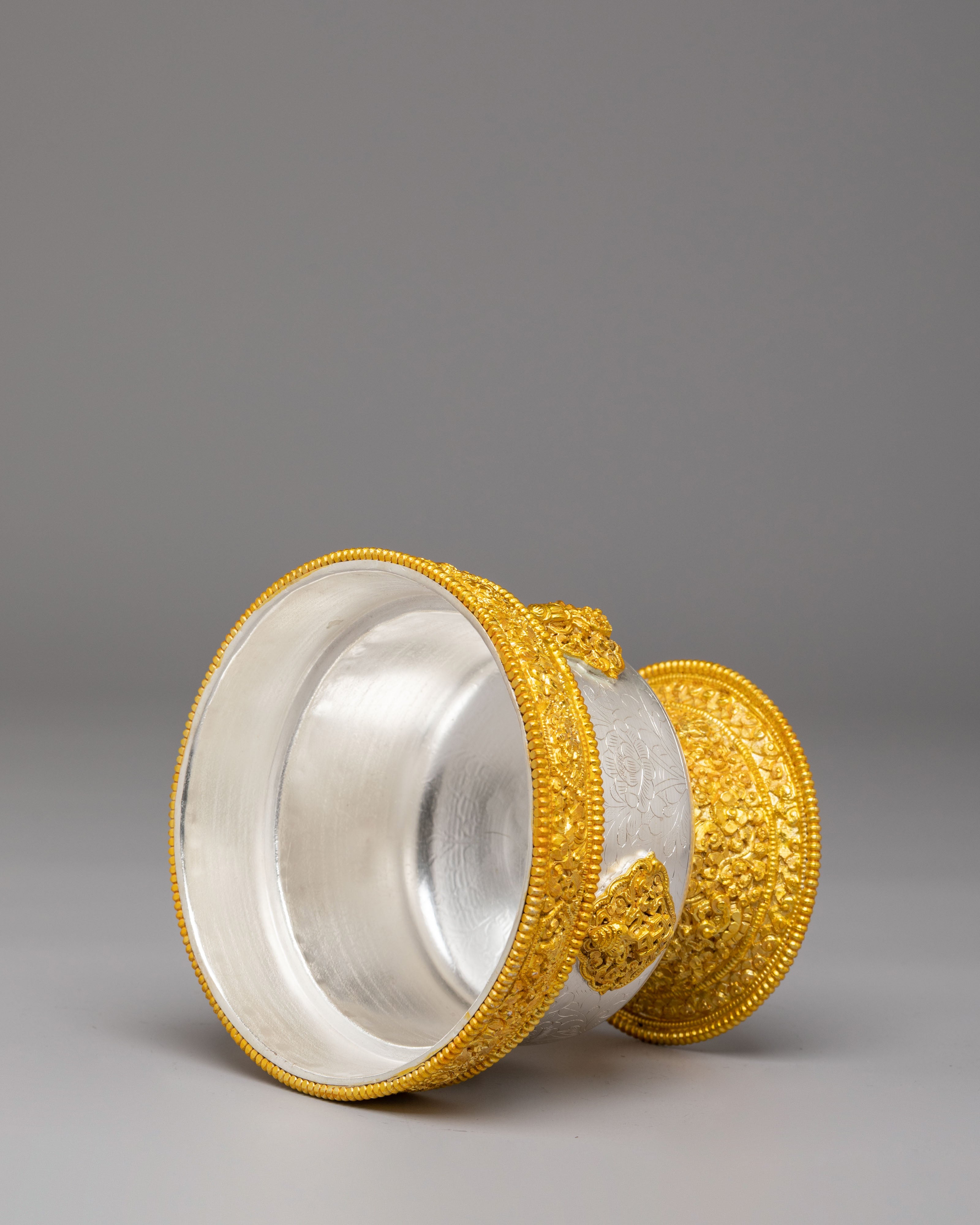Sacred Buddhist Offering Bowls Set | Ritual Bowls for Meditation & Altar Use