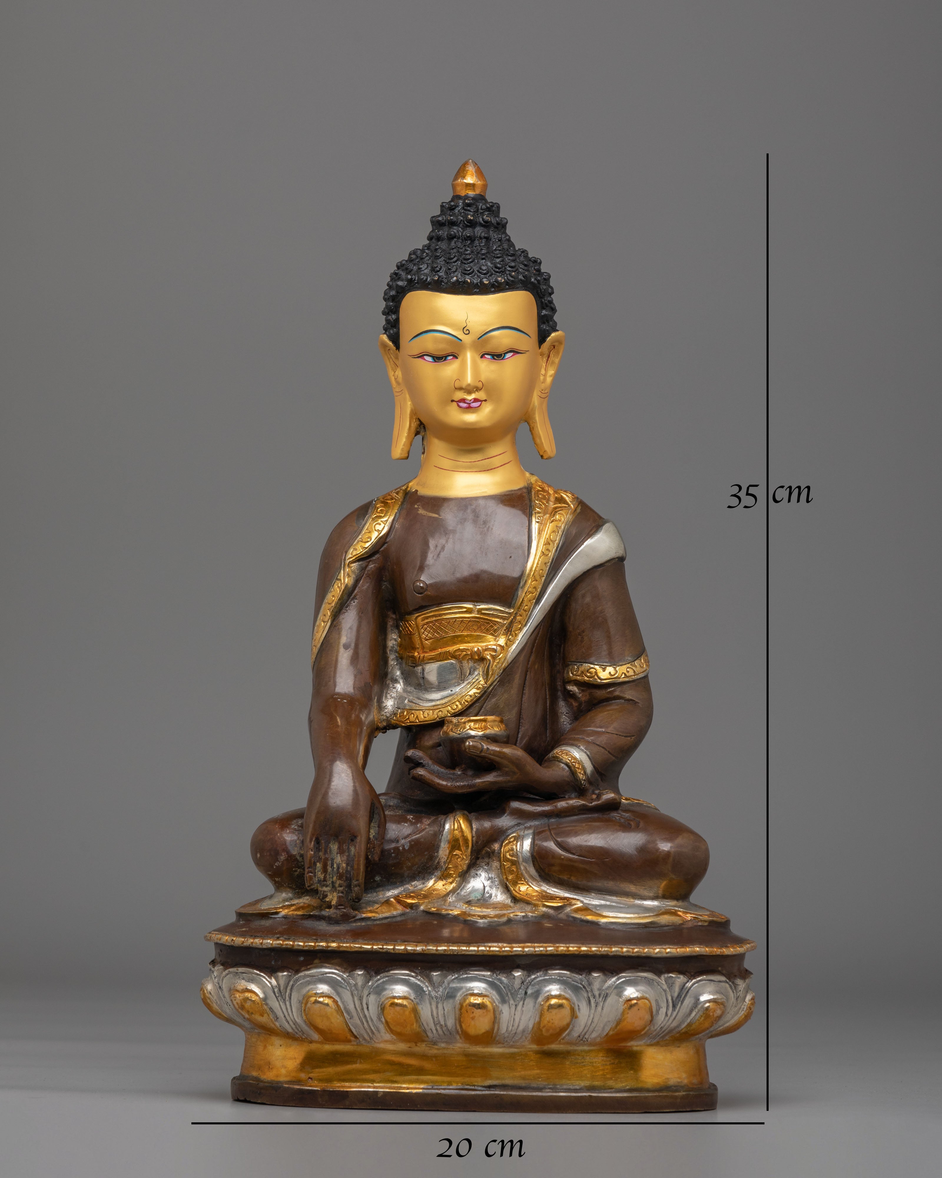 Handmade Buddha Shakyamuni Figurine | Spiritual Decor for Meditation & Peace