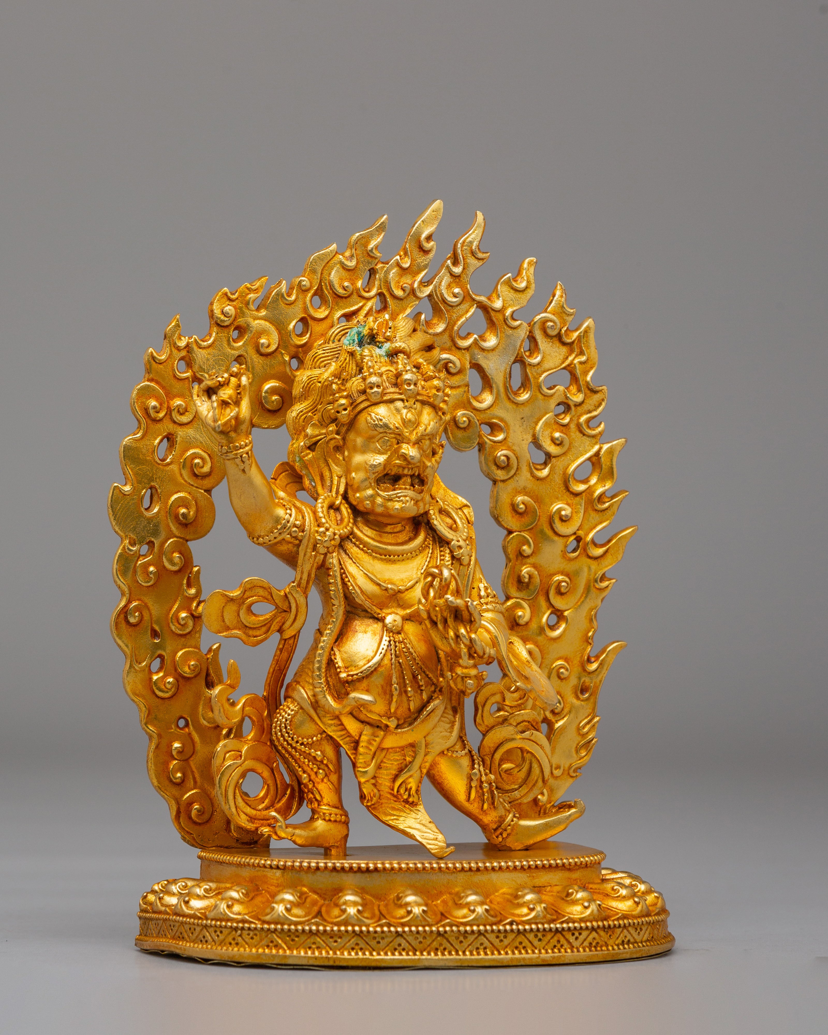 Spiritual Himalayan Vajrapani Statue | Symbol of Enlightened Power and Protection