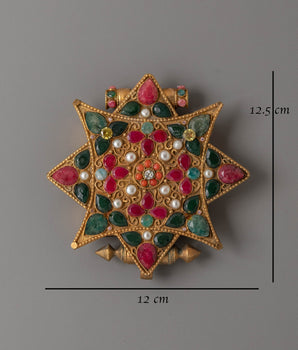 Tibetan Ghau Box Locket for Accessories | Symbol of Protection