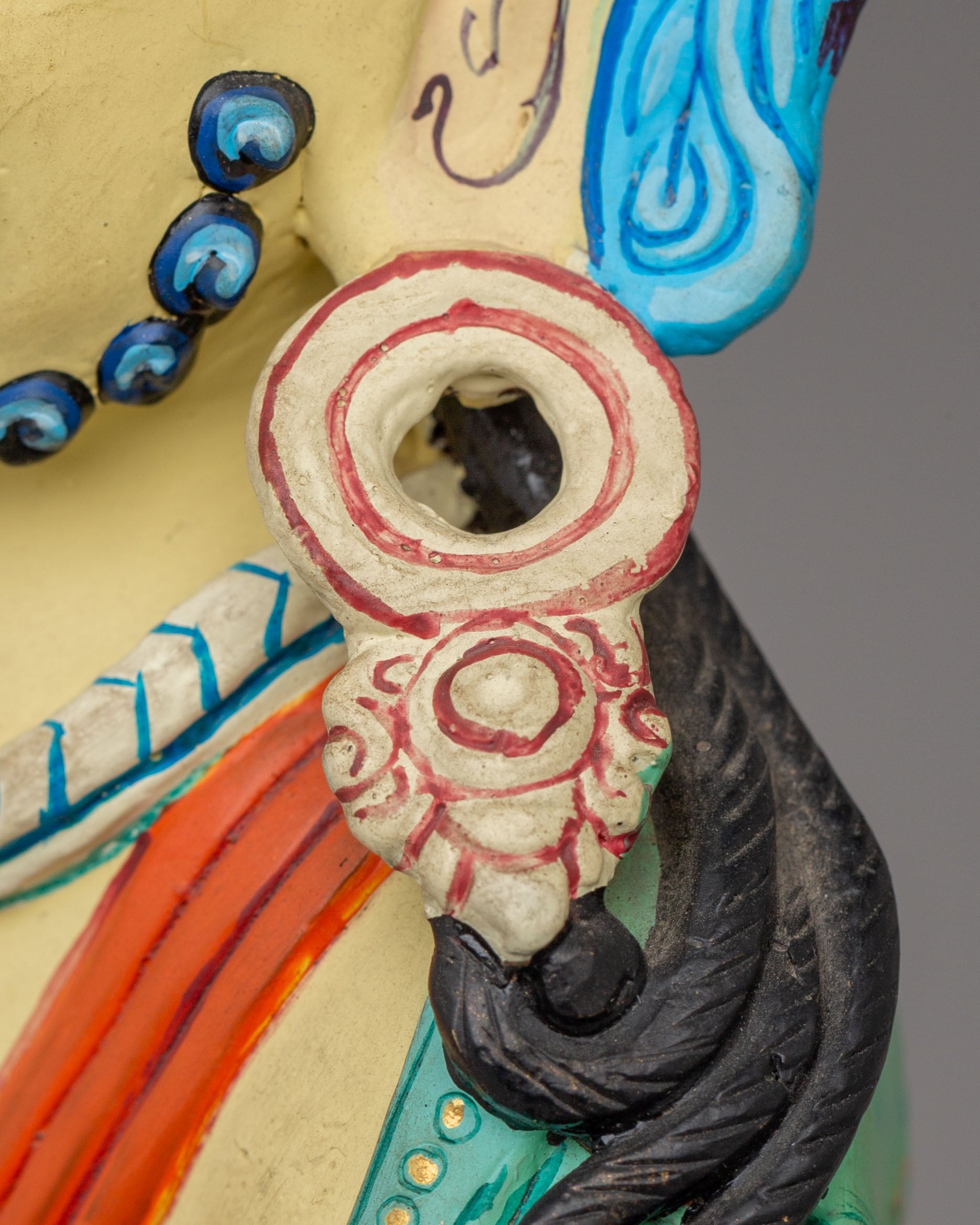 Handmade Dzambhala Buddhist Statue | Wealth Deity Figurine