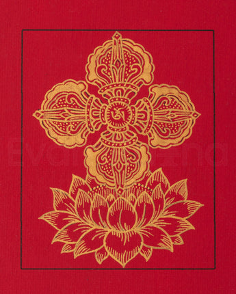 Bishwo Vajra Thangka for Locket