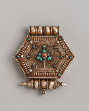 Tibetan Ghau Box Locket for Altar 