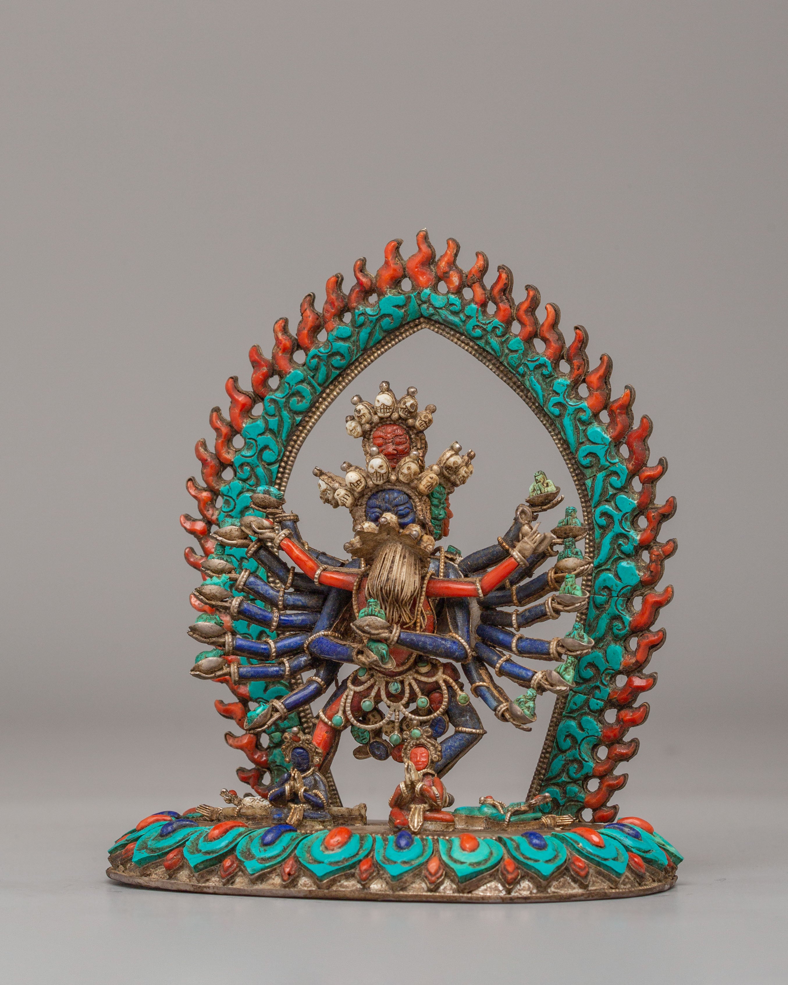 Buddhist Tantric Hevajra Statue | Symbol of Enlightened Union and Wisdom