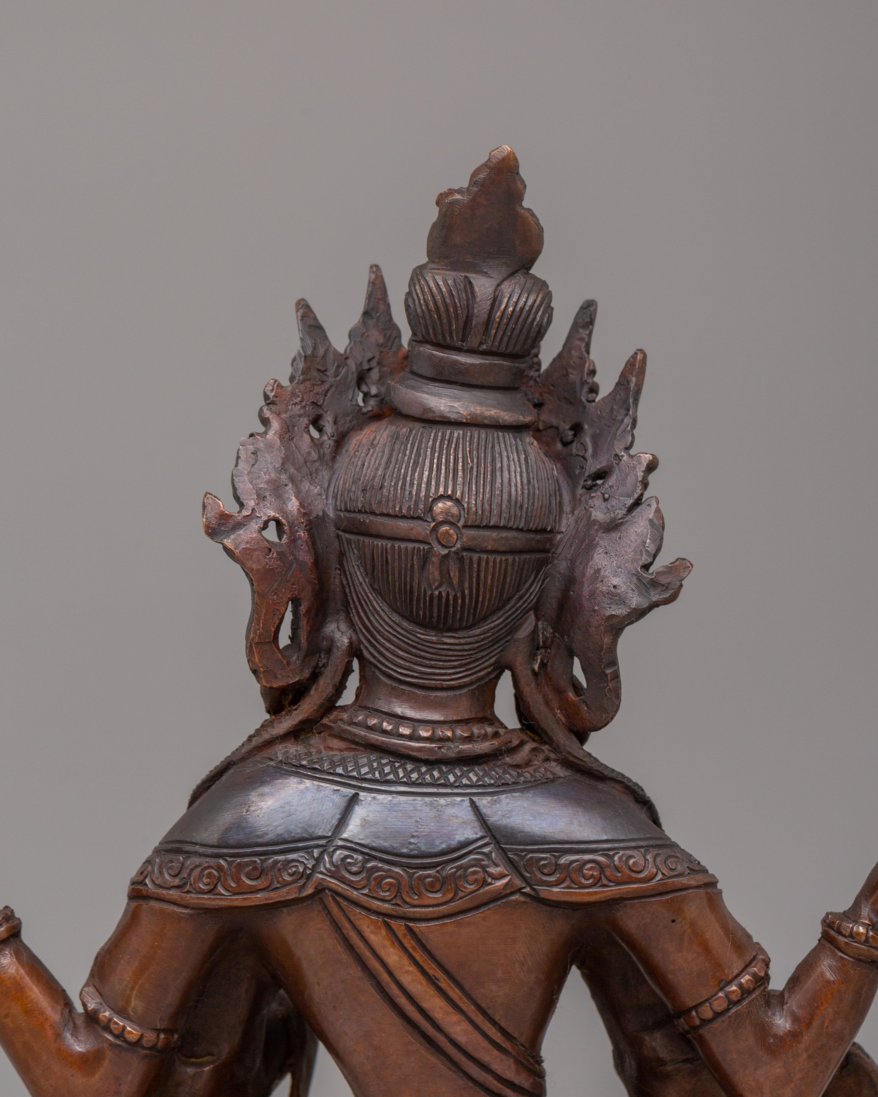 Scared Laxmi Handcrafted Statue | Hindu Deity Figurine