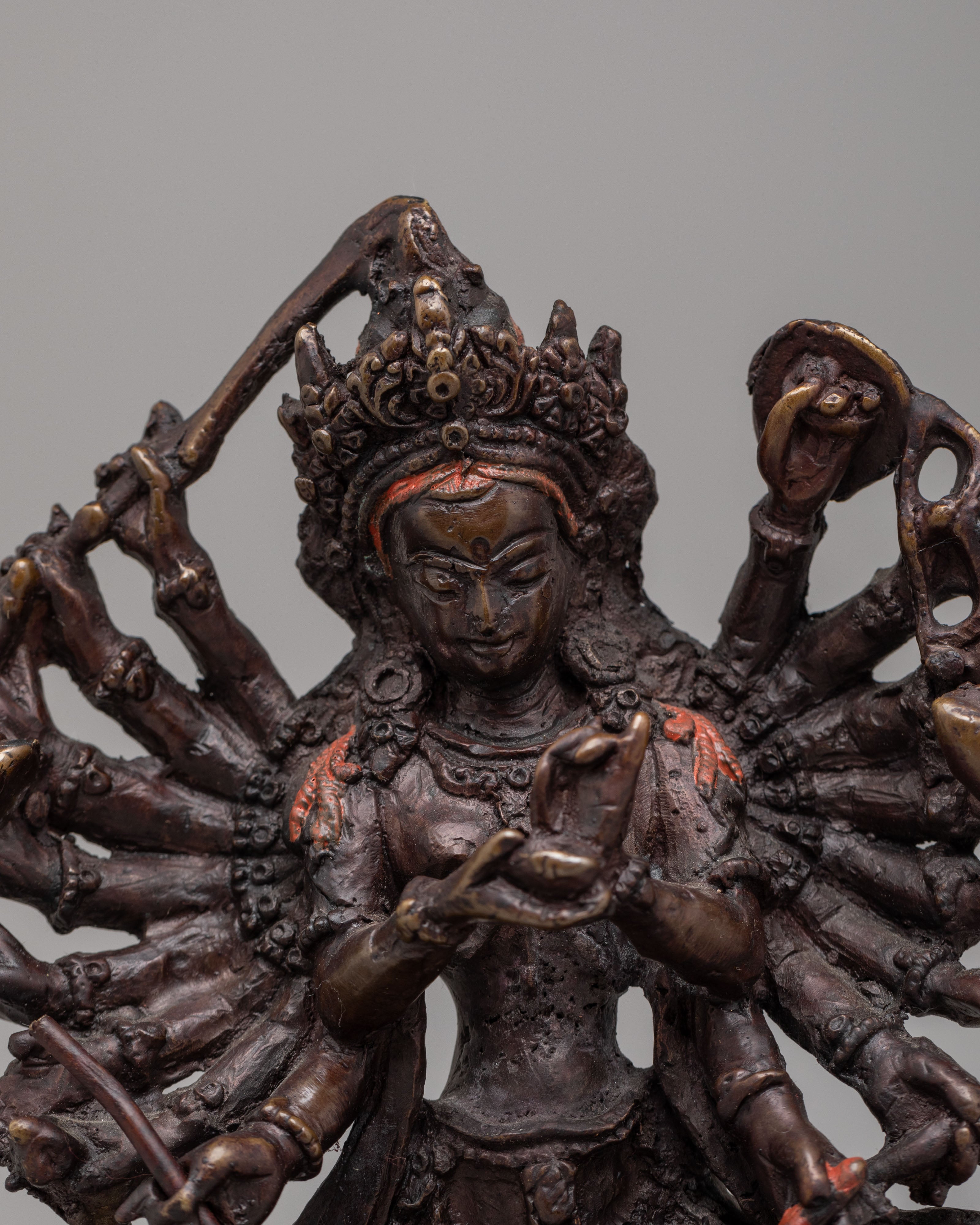 Sacred Lord Durga Statue | Divine Hindu Goddess Sculpture