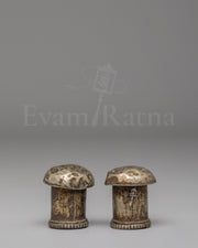 Decorative Brocade Stick Cap