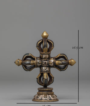 Handcrafted Bishow Vajra Artifact | Tibetan Buddhist Vajra