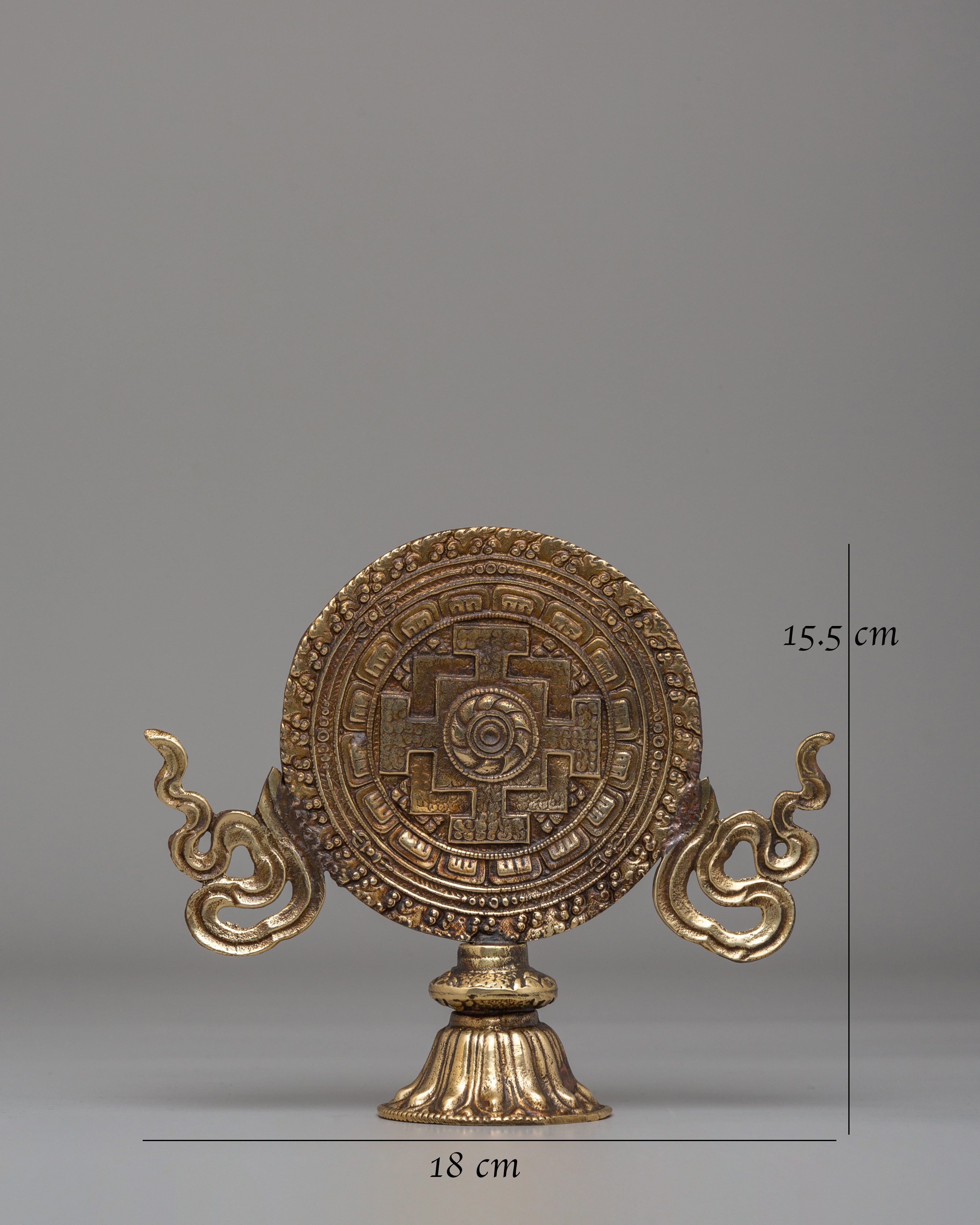 Buddhist Sacred Mandala | Spiritual Decor for Meditation and Reflection