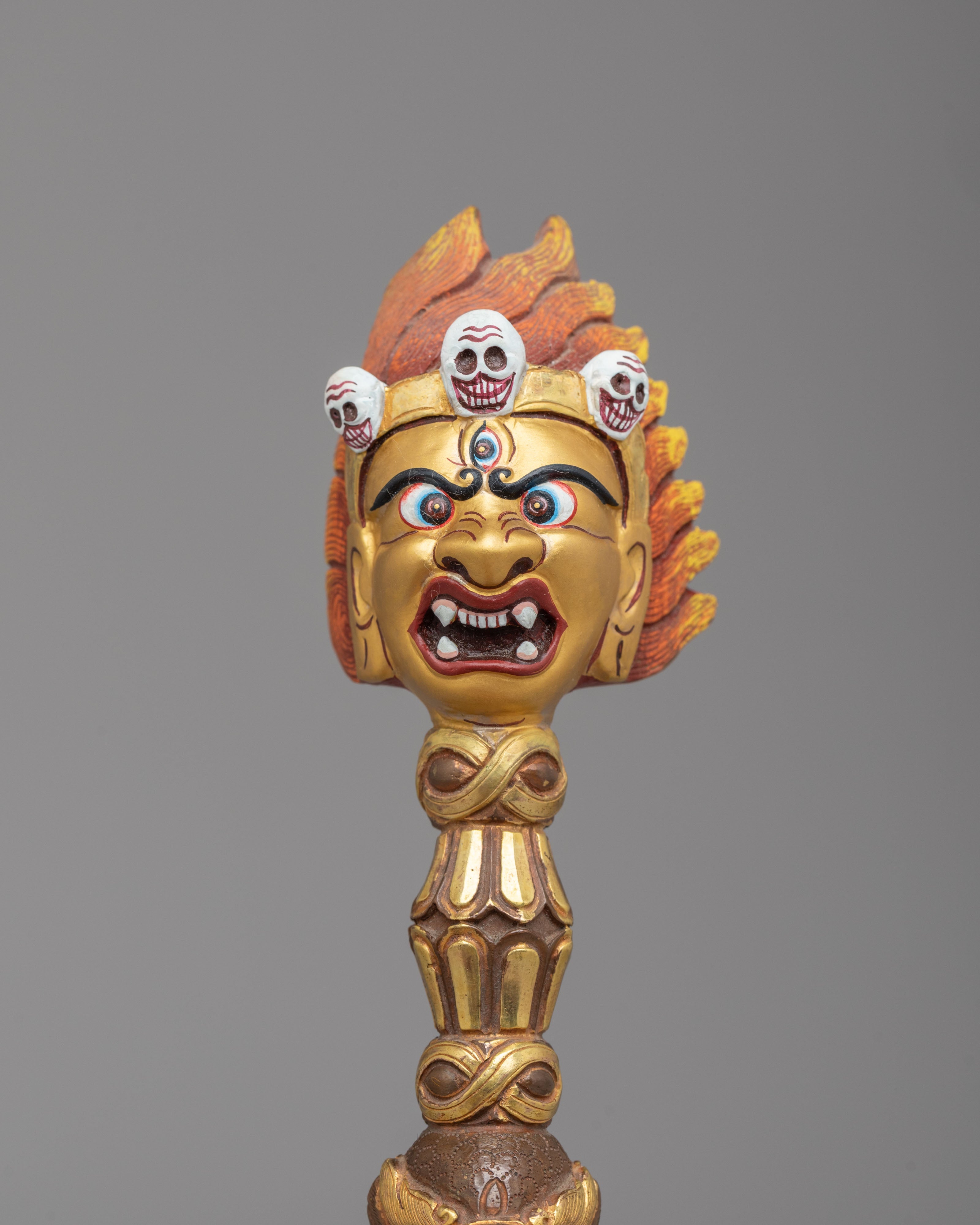 Himalayan Ceremonial Phurba | Ritual Dagger for Altar