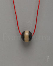 Tibetan Shrine Locket | Sacred Dzi Bead Spiritual Amulet