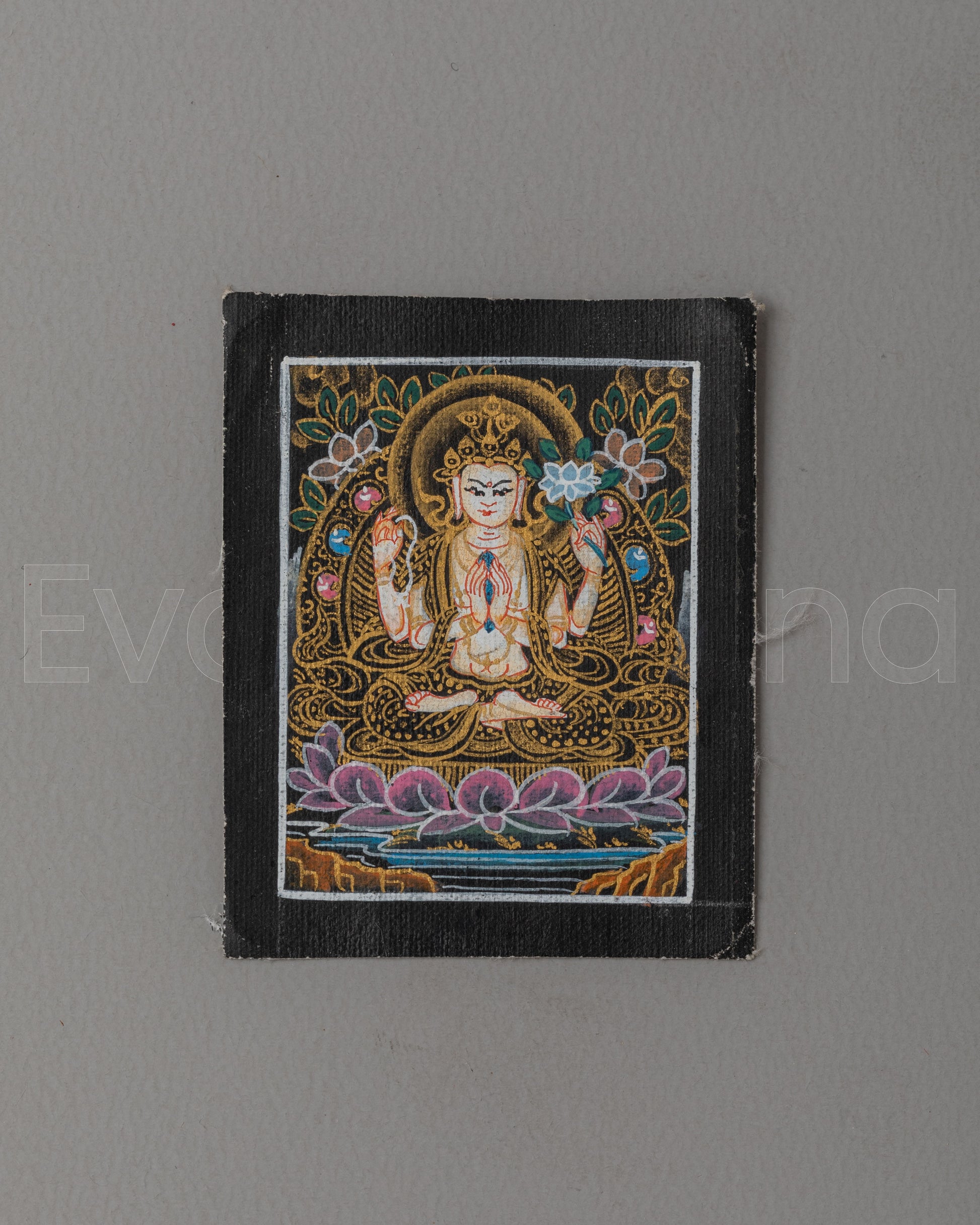 Chenrezig Thangka Locket