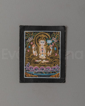 Chenrezig Thangka Locket
