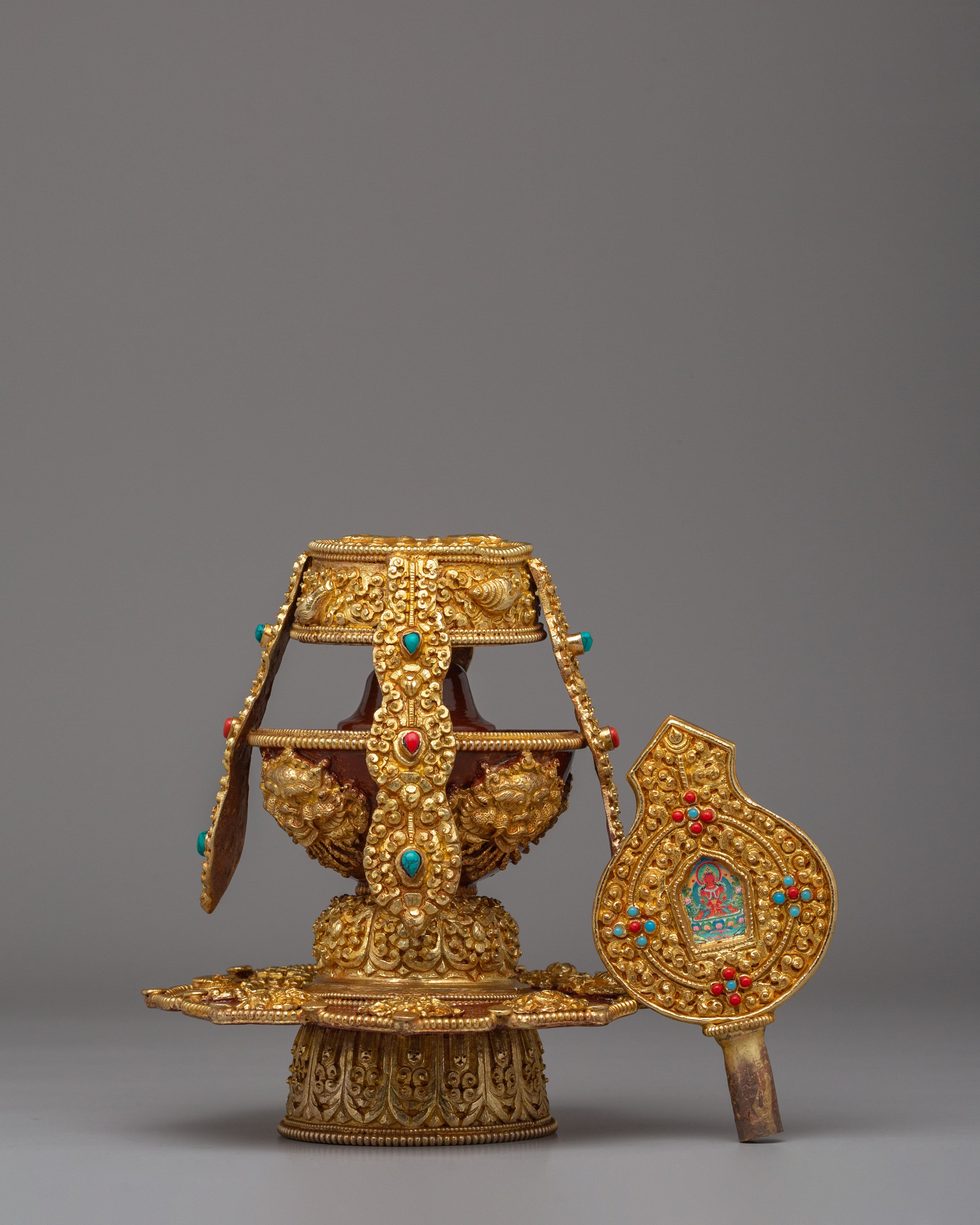 Sacred Altar Long Life Vase | Buddhist Long Life Offering Vase