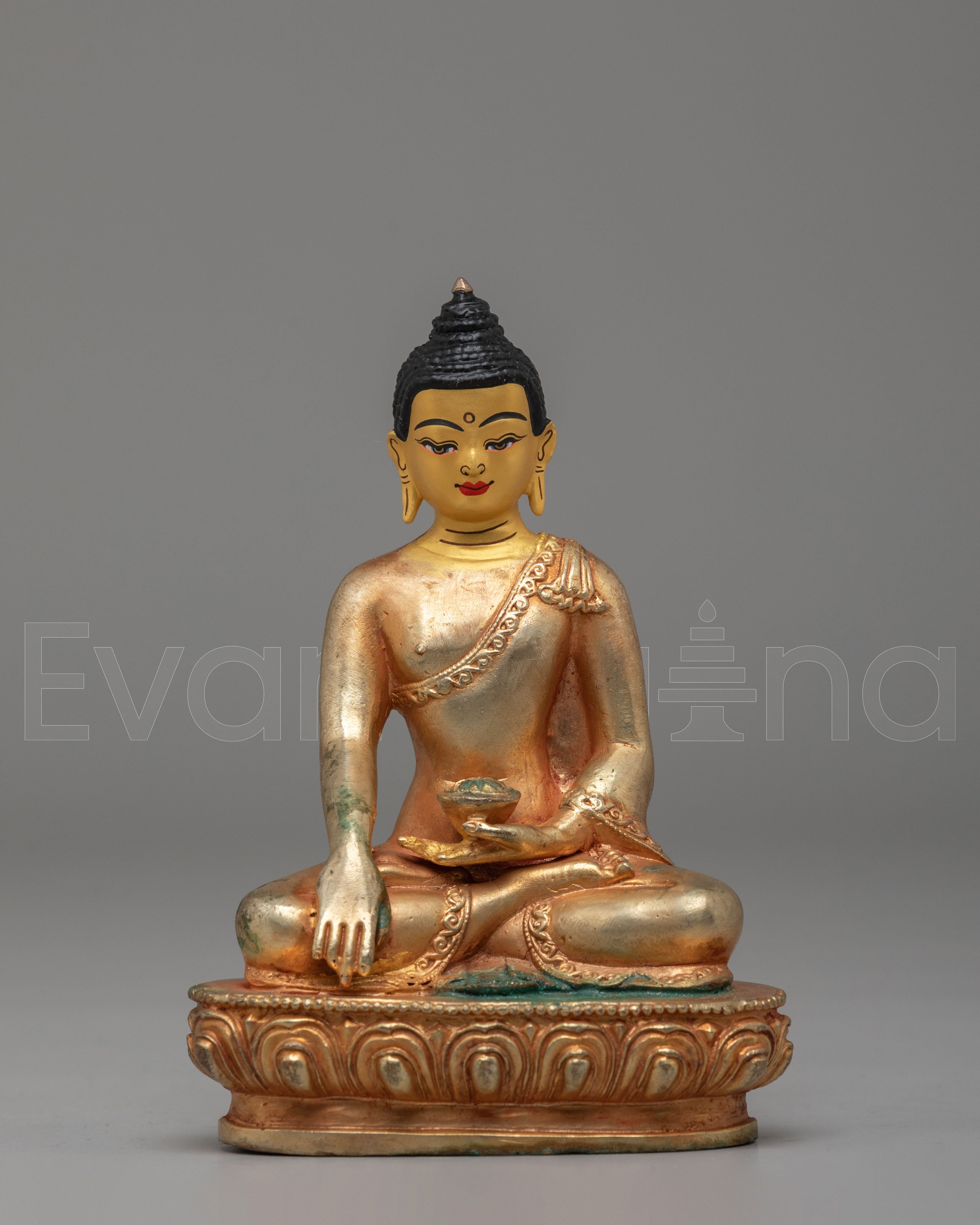 Handcrafted Shakyamuni Buddha Sculpture for Peace | Spiritual Decor