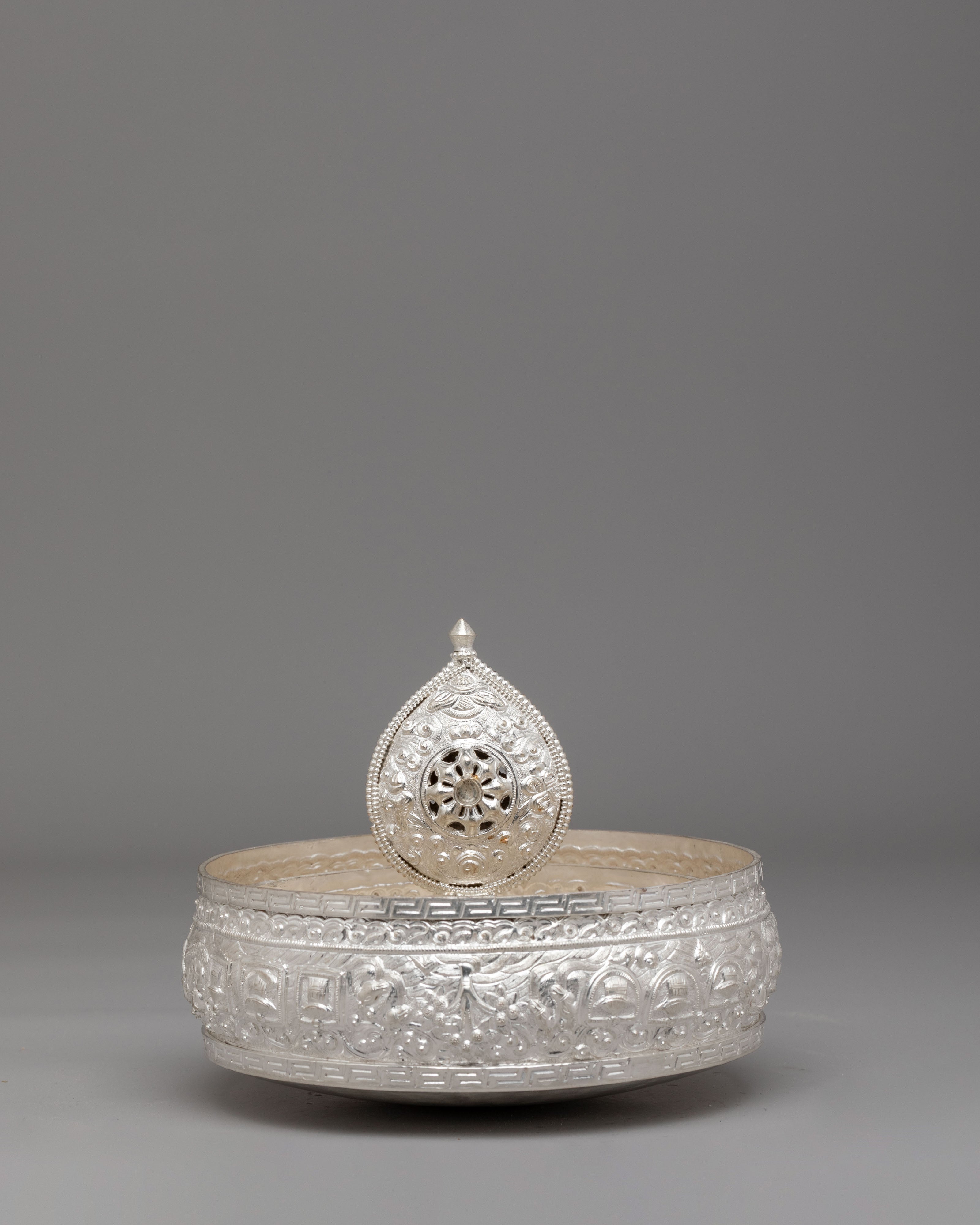 Tibetan Mandala Offering for Rituals | Spiritual Decor