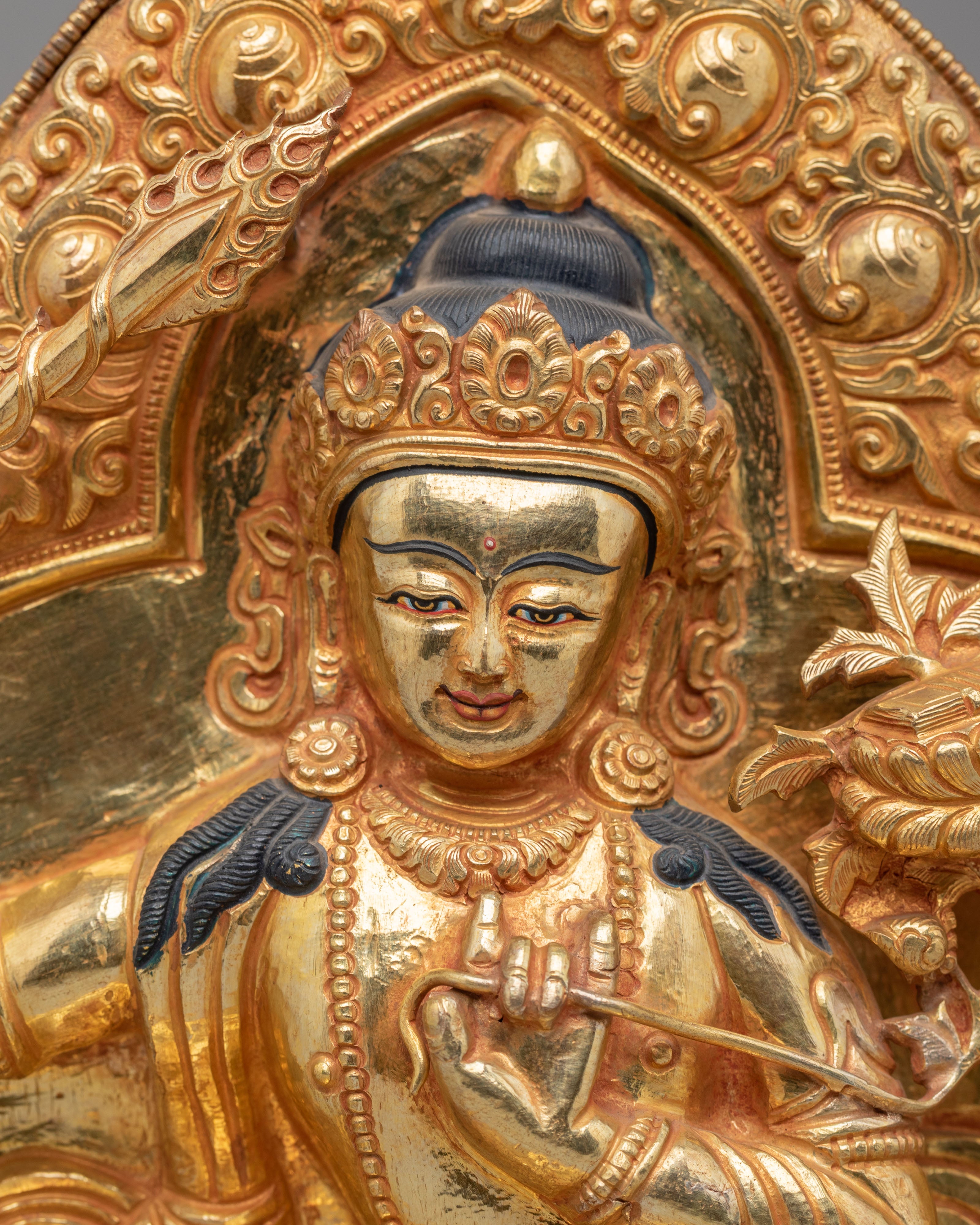 Spiritual Manjushri Sculpture | A Symbol of Wisdom and Enlightenment