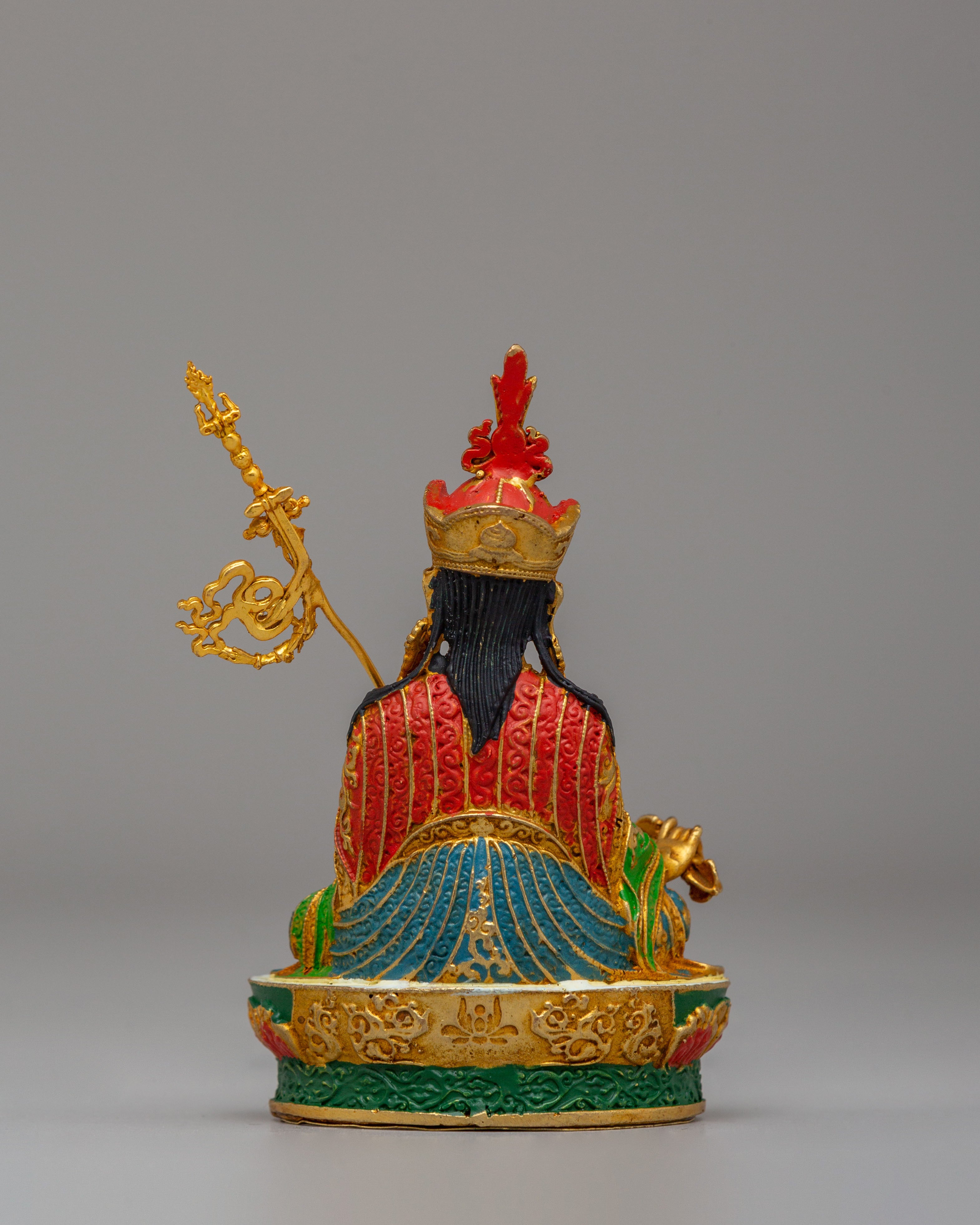Ceremonial Padmasambhava Shrine Statue | A Sacred Representation of Guru Rinpoche