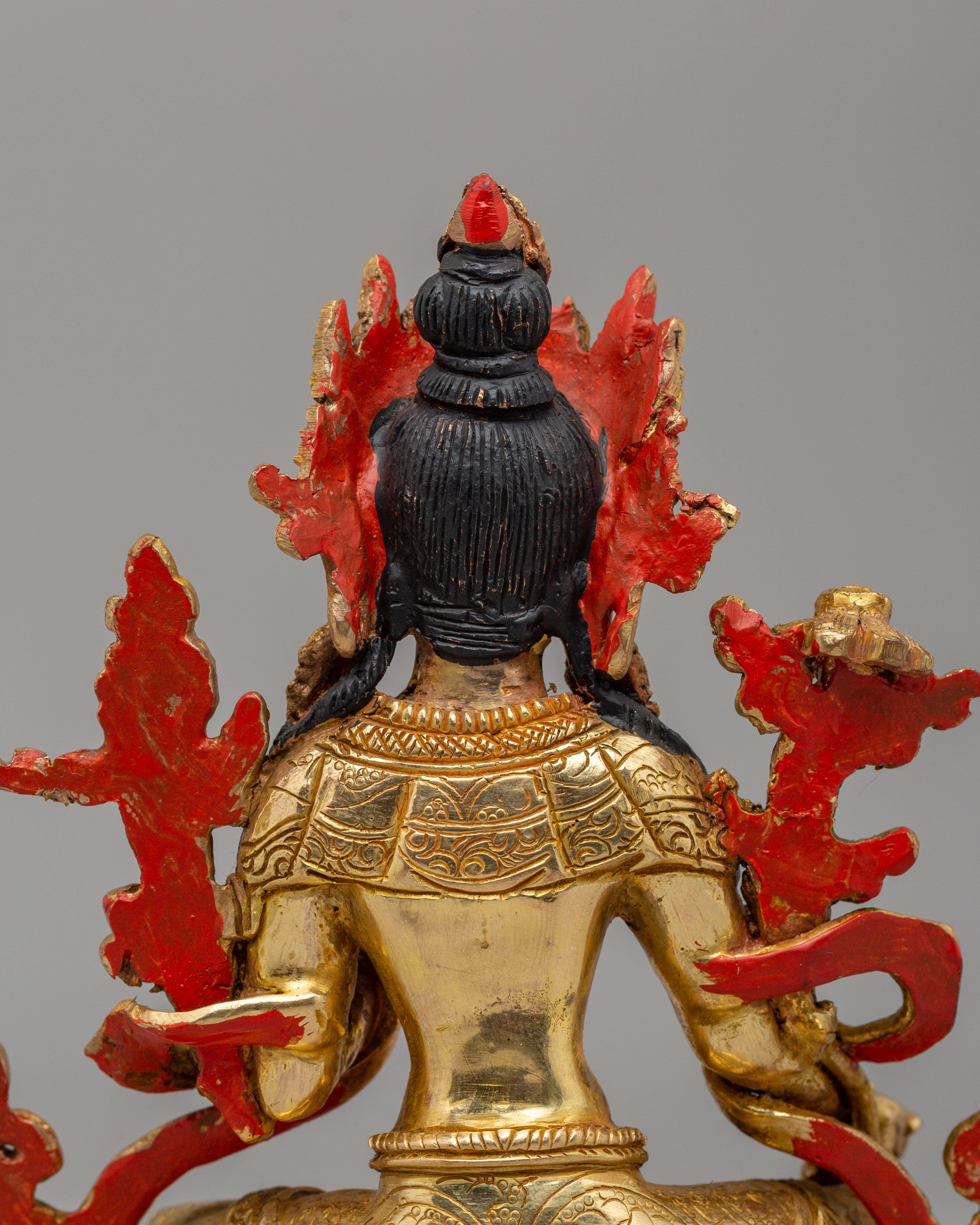 Green Tara Statue for Compassion | Tibetan Buddhist Figurine