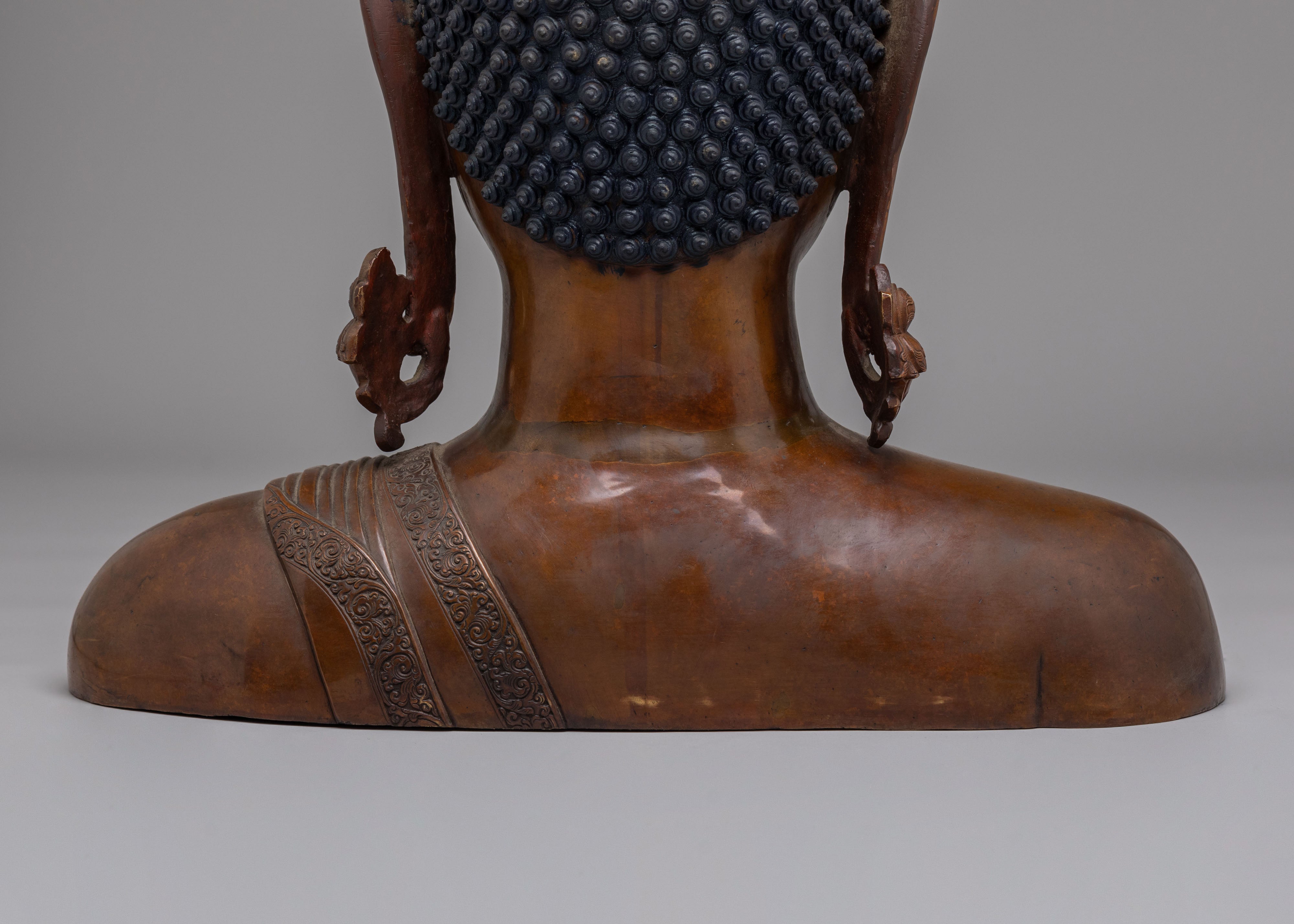 Himalayan Buddha Head Sculpture | Handcrafted Statue for Meditation