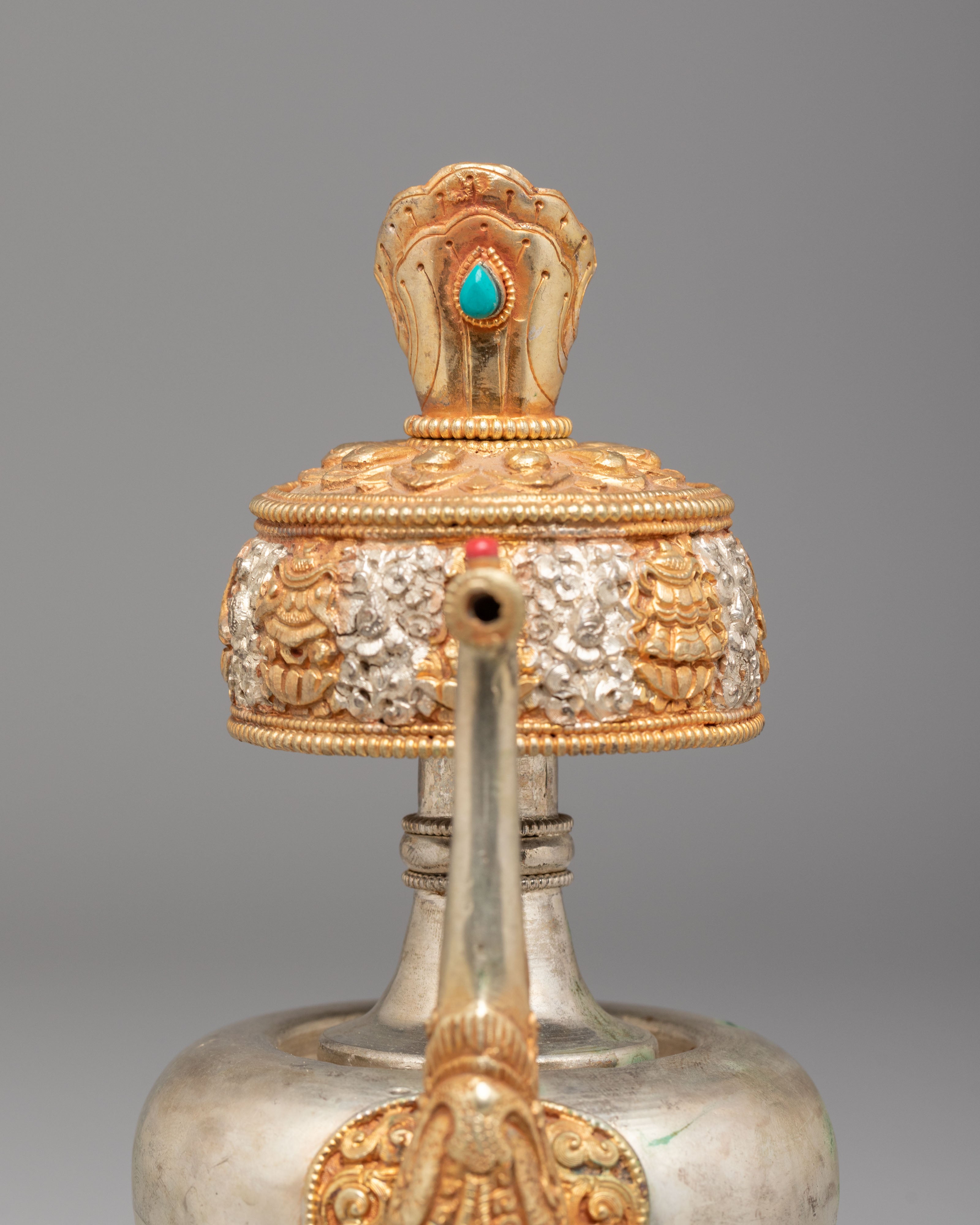 Handcrafted Tibetan Bhumba Ritual Vessel | Symbol of Spiritual Purity