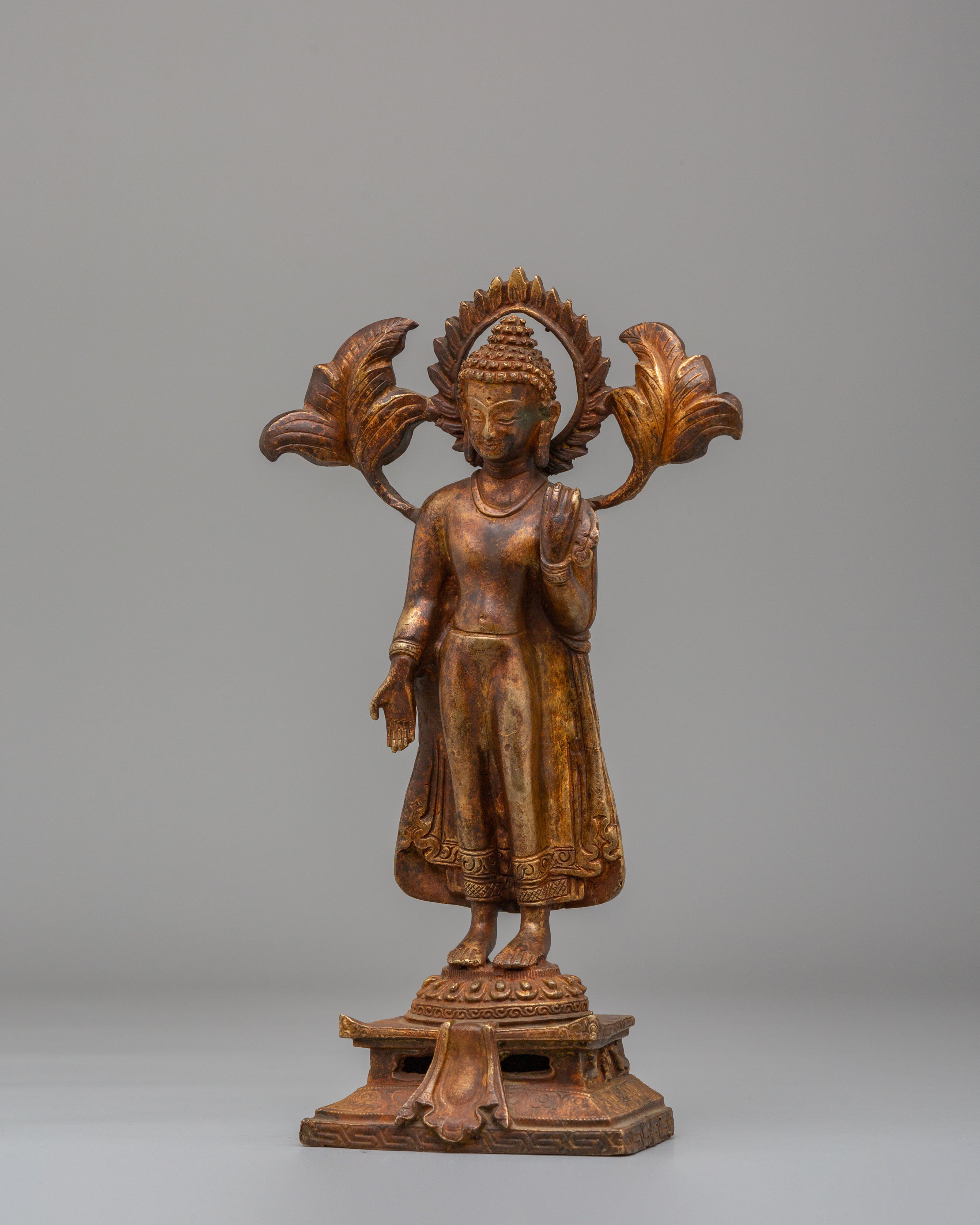 Tibetan Altar Dipankara Buddha Statue | Handcrafted Art