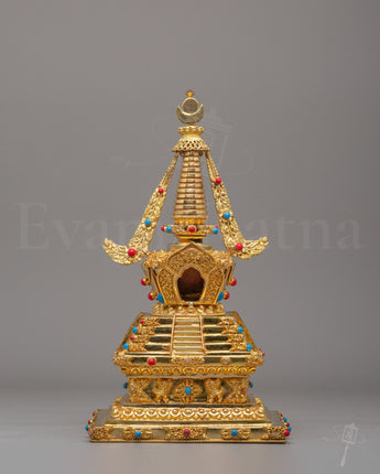 Traditional Descent From Heaven Stupa 