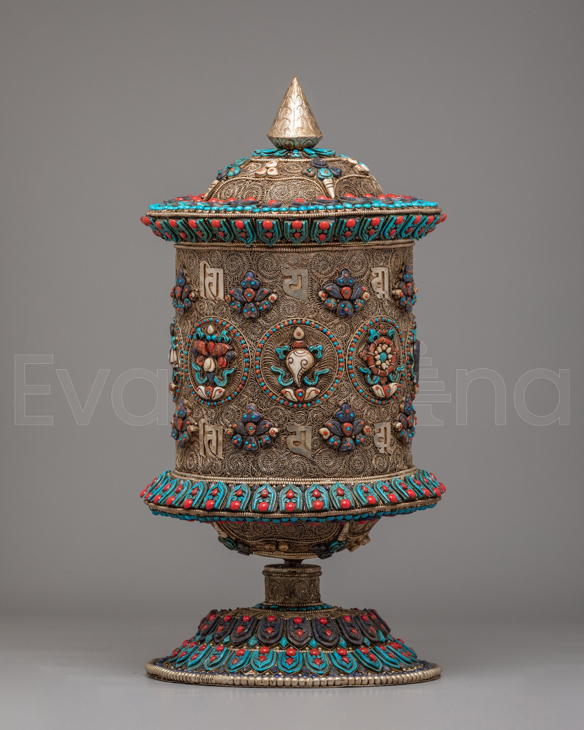 Handcrafted Mantra Prayer Wheel 
